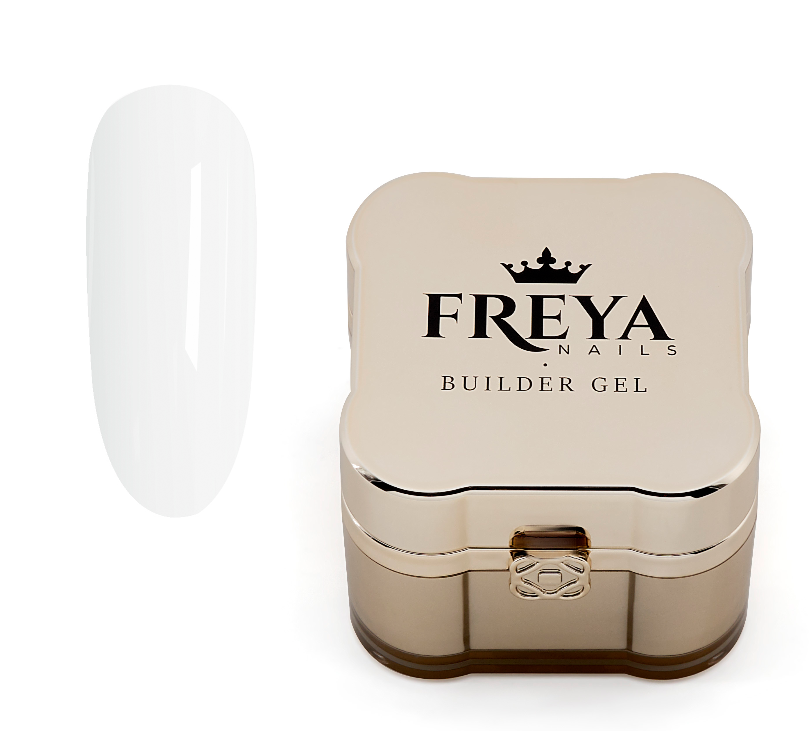 Lemmy Builder Gel 02 - Intensive Milky White | TPO free гел лак за нокти | Поръчай от FREYA Nails