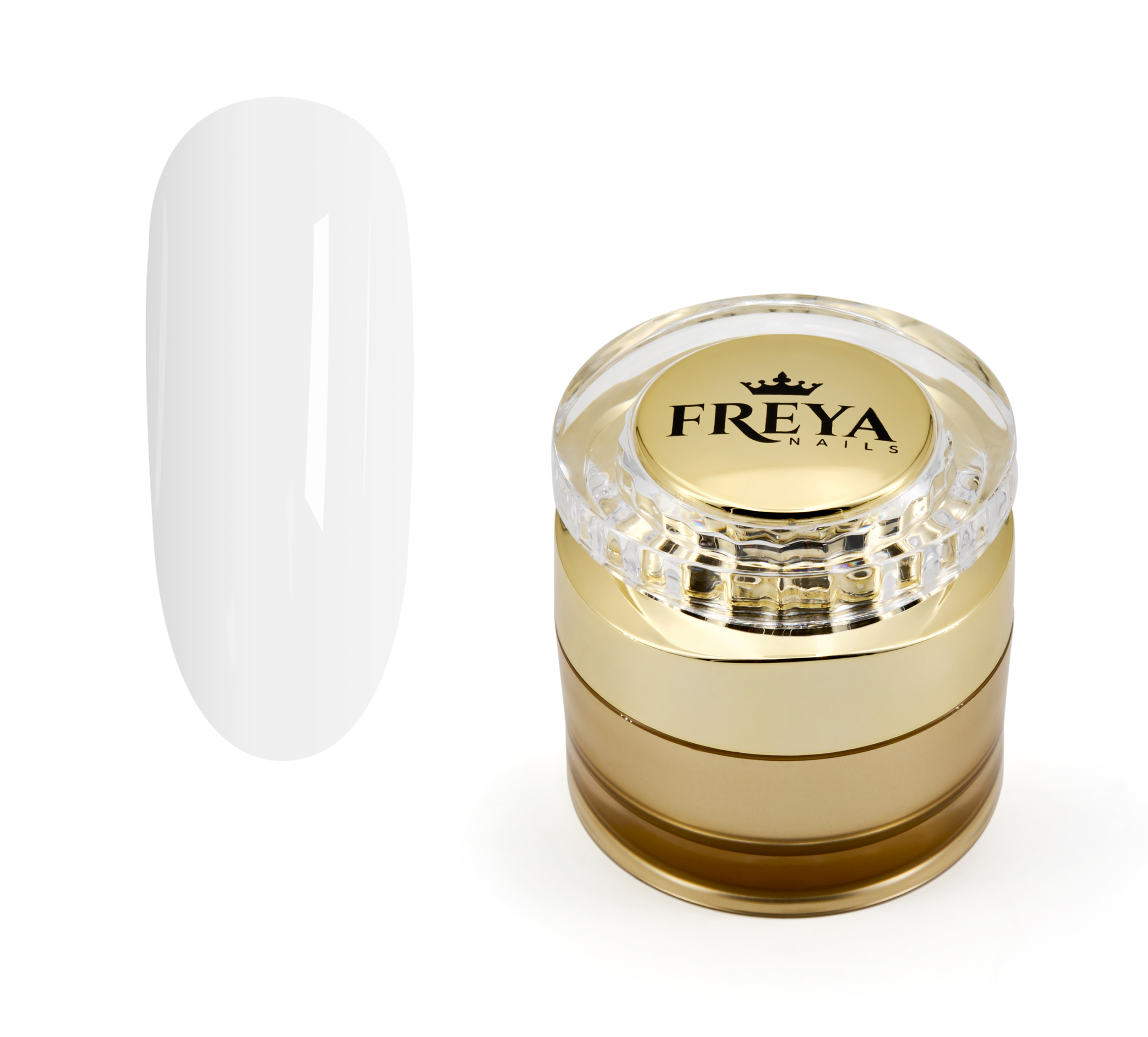 Lemmy Builder Gel 16 Milky White 15ml | TPO free гел лак за маникюр, ув лампа | Поръчай от FREYA Nails