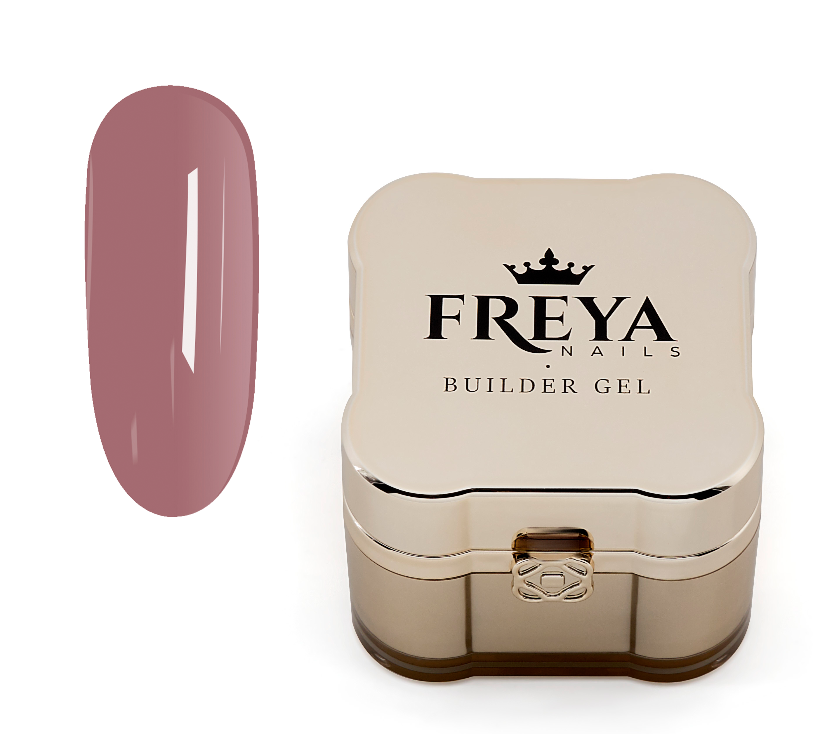 Lemmy Builder Gel 21 - Rose Ash, самонивелиращ строителен гел за нокти, TPO free, лесен за нанасяне | Поръчай от FREYA Nails