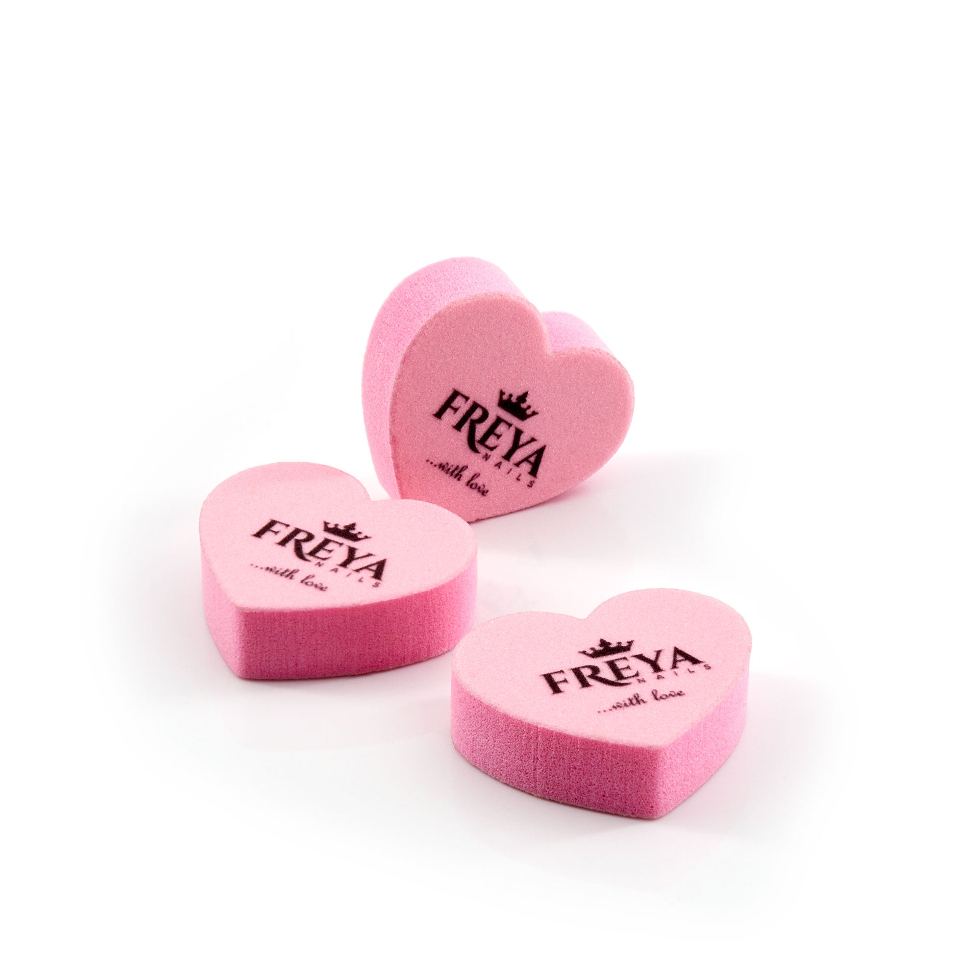 Буфер пила сърце | Размери 34х25х10mm | Професионални пили за нокти | Гел лакове без ТПО, TPO free | Поръчай от FREYA Nails