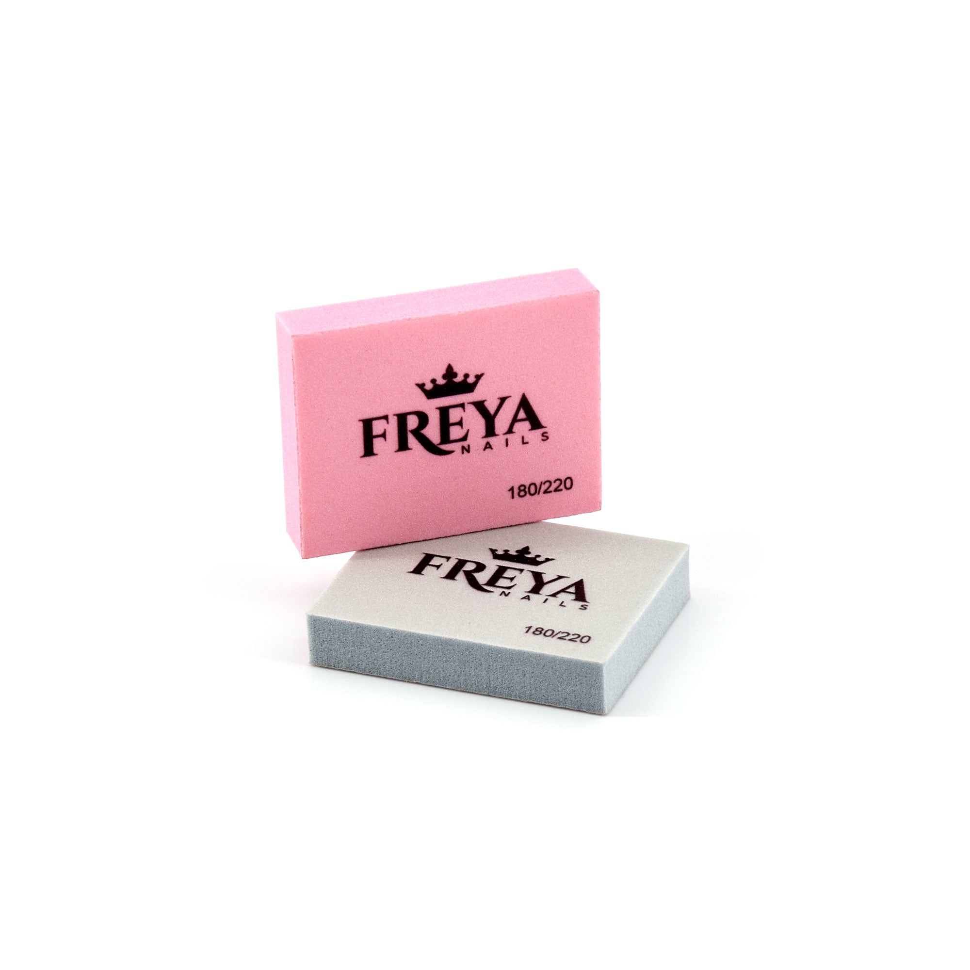 Буфер пила 180/220 малка за маникюр, професионални гел лакове, TPO free гел лак. Топ цена, онлайн поръчка от FREYA Nails.