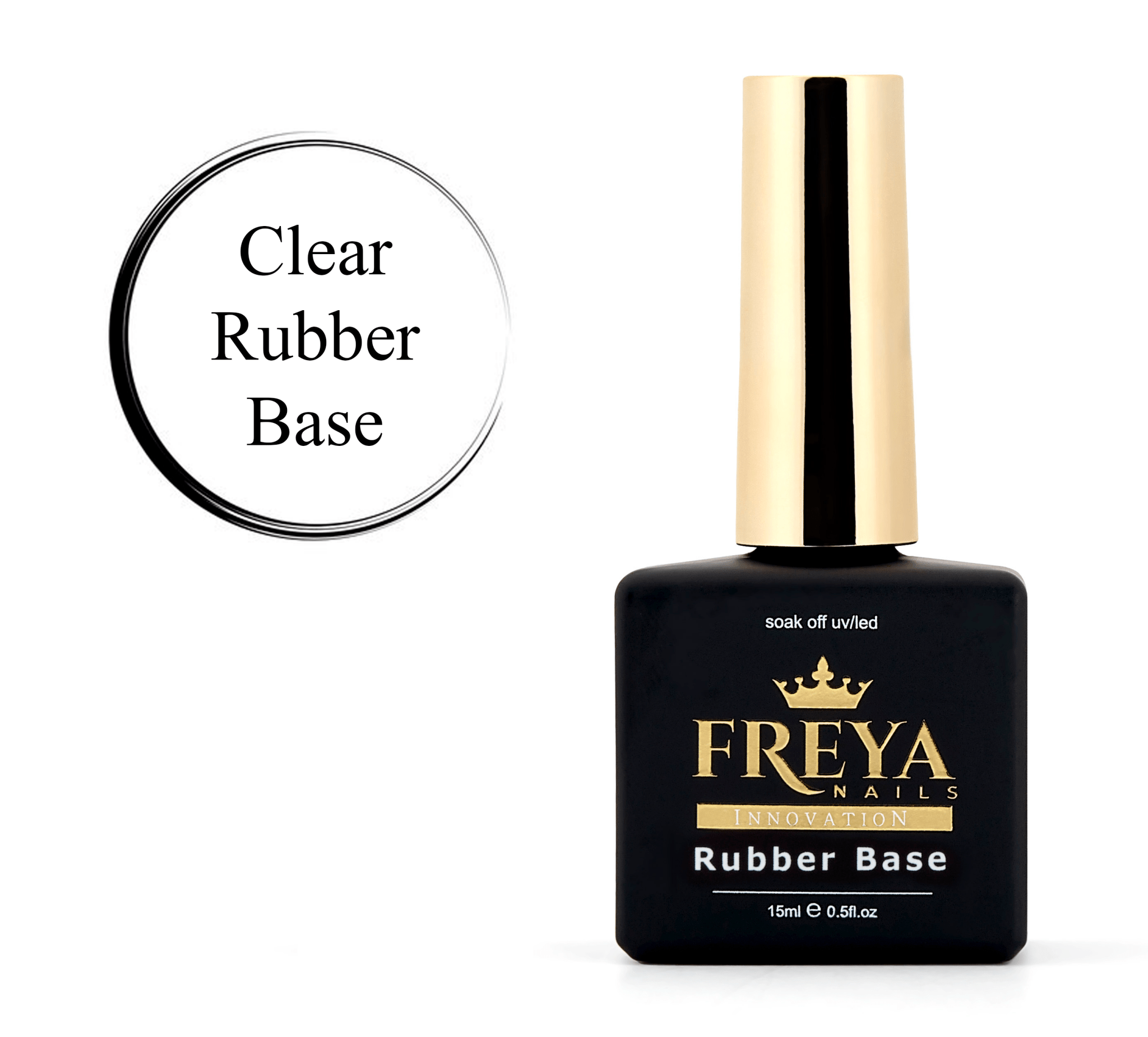 Clear Rubber Base - универсална ръбър база Freya Nails за маникюр, гел лакове, TPO free, професионални продукти | Поръчай от FREYA Nails