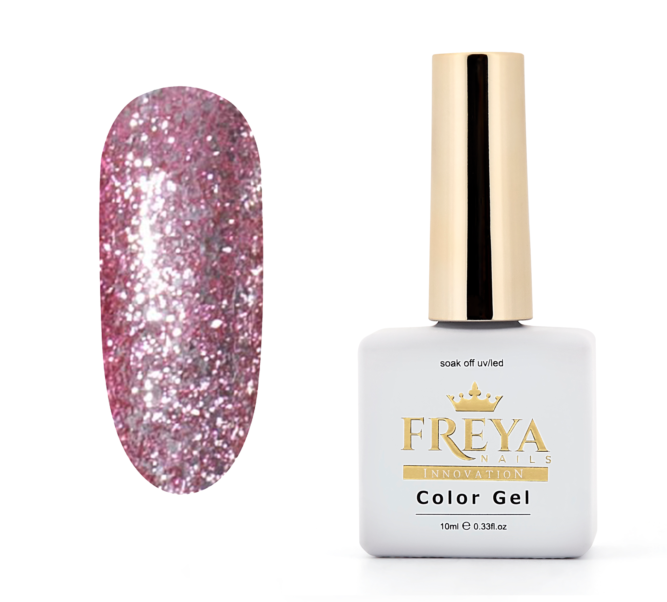 Гел лак Platinum 21 - професионален гел лак, без ТПО, супер пигментация, лак за нокти, маникюр | Поръчай от FREYA Nails