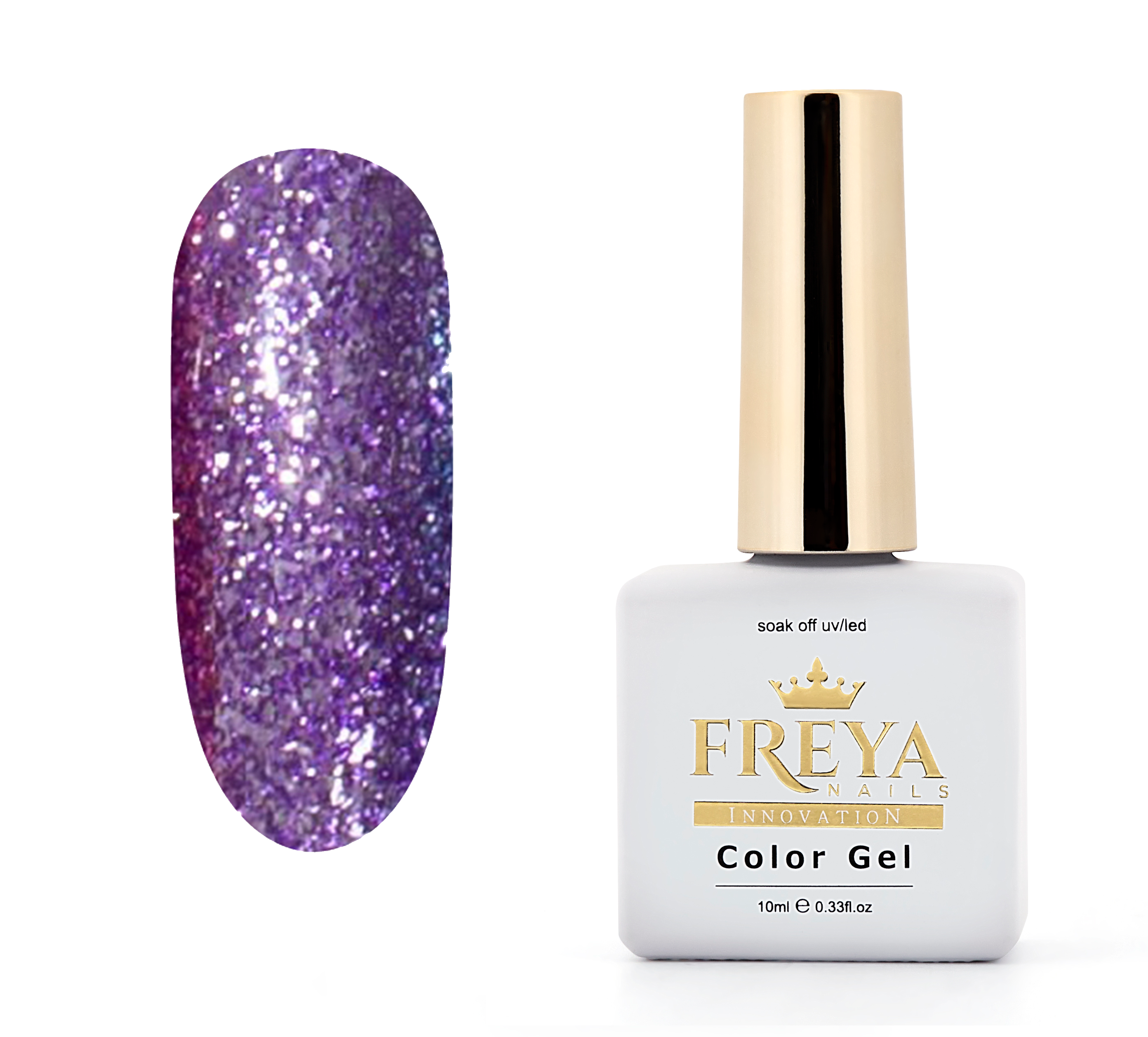 Гел лак Platinum 33 - професионален маникюр, TPO free, лесно отстраняване, маникюр 2025 | Поръчай от FREYA Nails