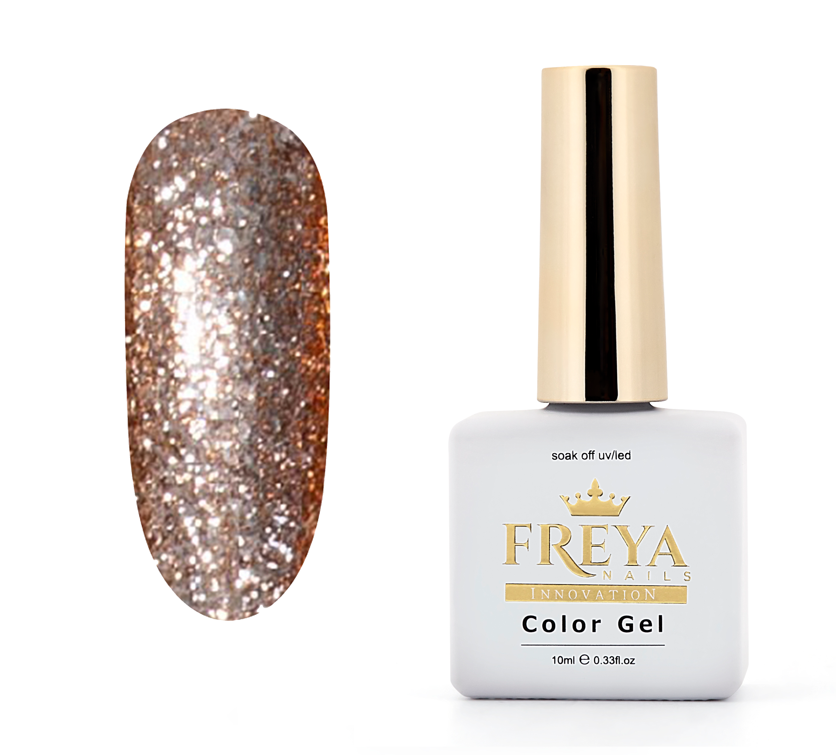 Гел лак Platinum 04 - професионален TPO free гел лак за маникюр | Поръчай от FREYA Nails топ цена | маникюр 2025 комплект