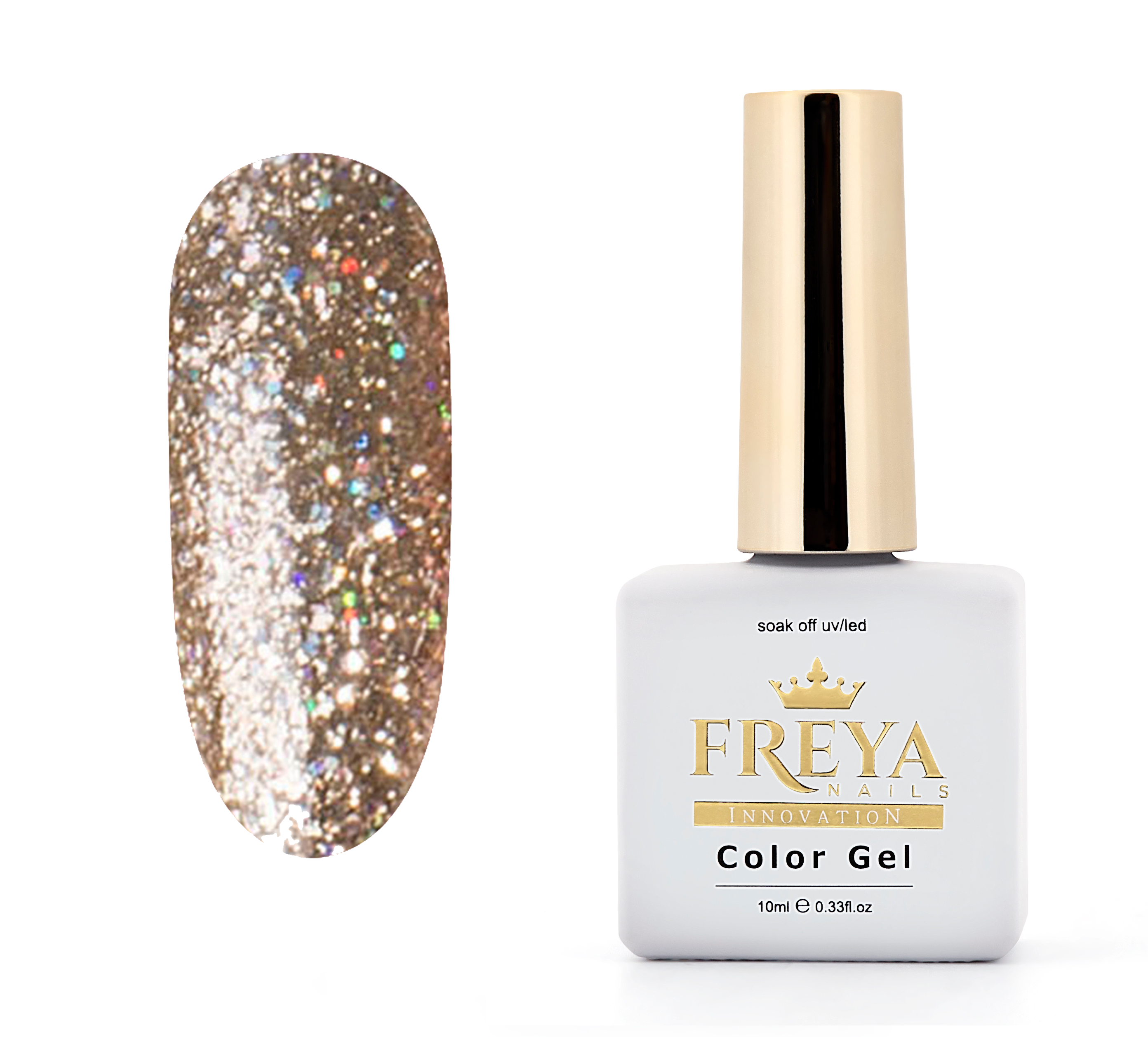 Гел лак Sparkly Gel 05 за професионален маникюр | TPO free гел лакове без ТПО | Поръчай от FREYA Nails