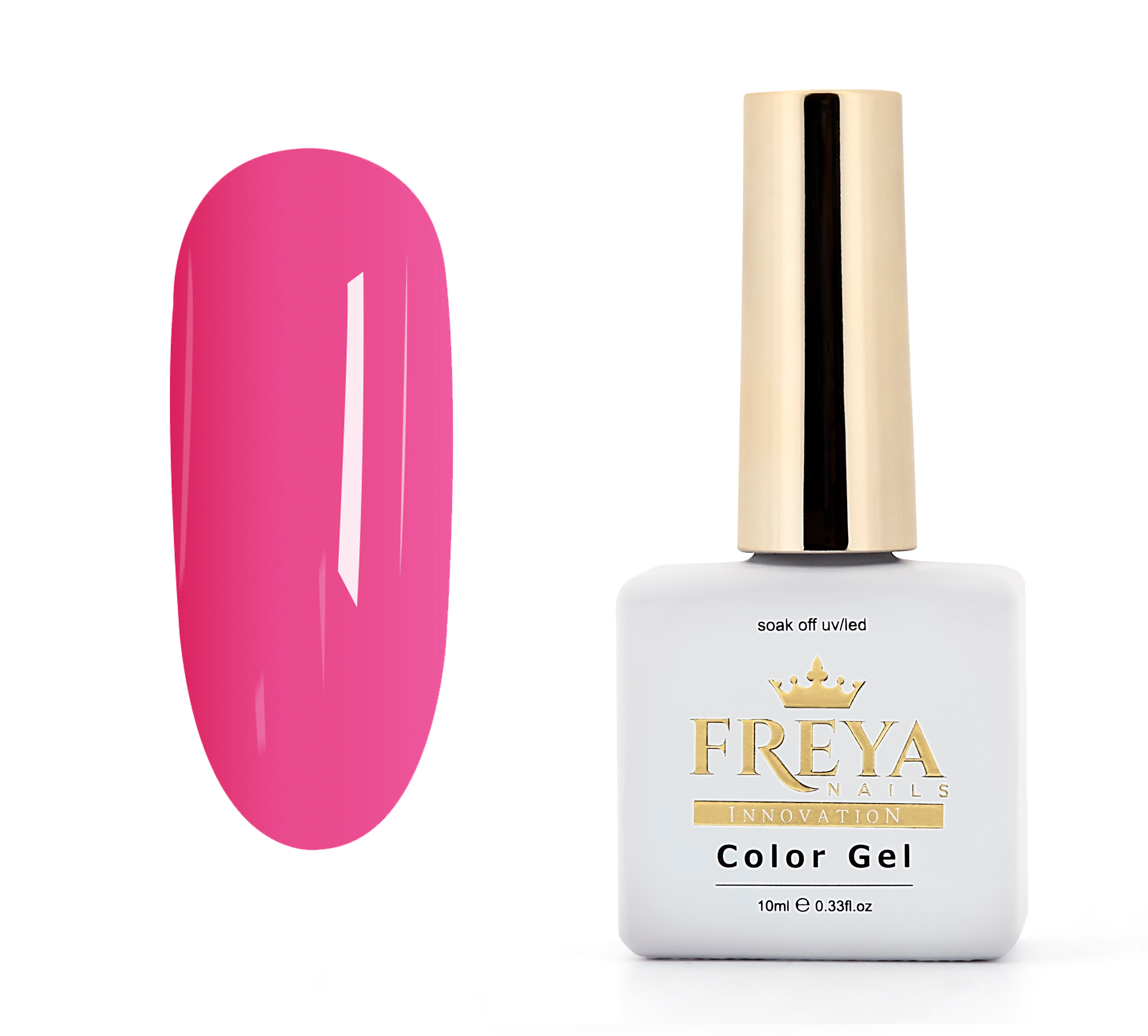 Гел лак 104 за красив маникюр, супер пигментация, лесен за премахване | TPO free | Поръчай от FREYA Nails