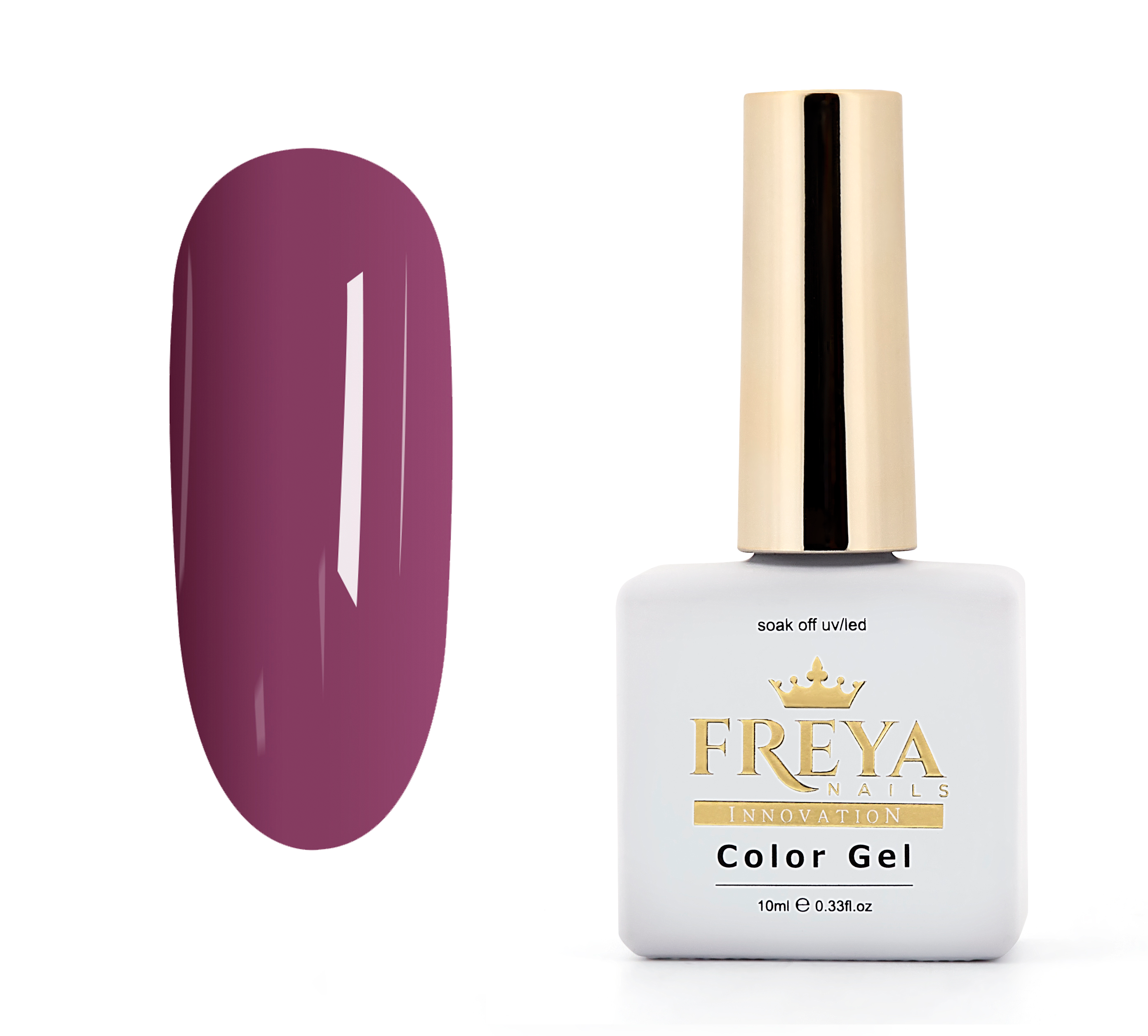 Гел лак 221 с висока пигментация, TPO free, за маникюр 2025 | Поръчай от FREYA Nails