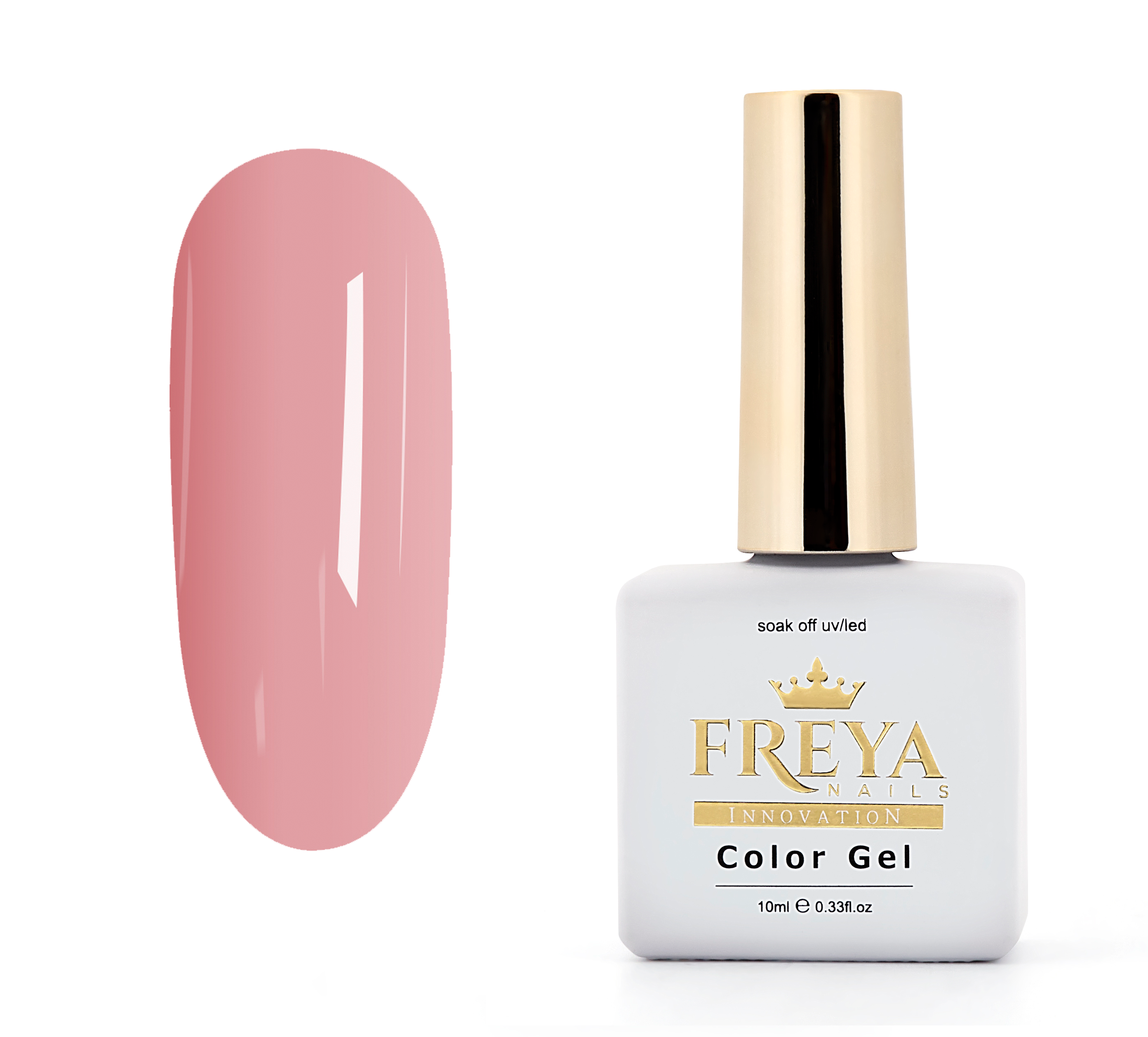 Гел лак 552 - висок клас, без ТПО, идеален за професионален маникюр | TPO free гел лакове от FREYA Nails