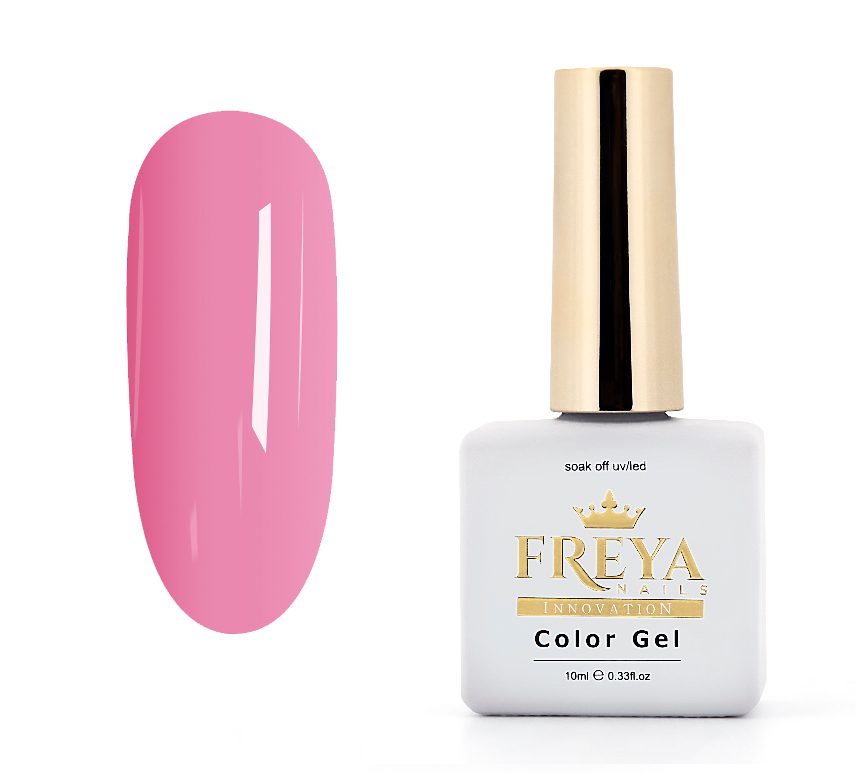 Гел лак 589 от Freya Nails, професионален лак с висока пигментация за перфектен маникюр, TPO free, лесно нанасяне | Поръчай от FREYA Nails