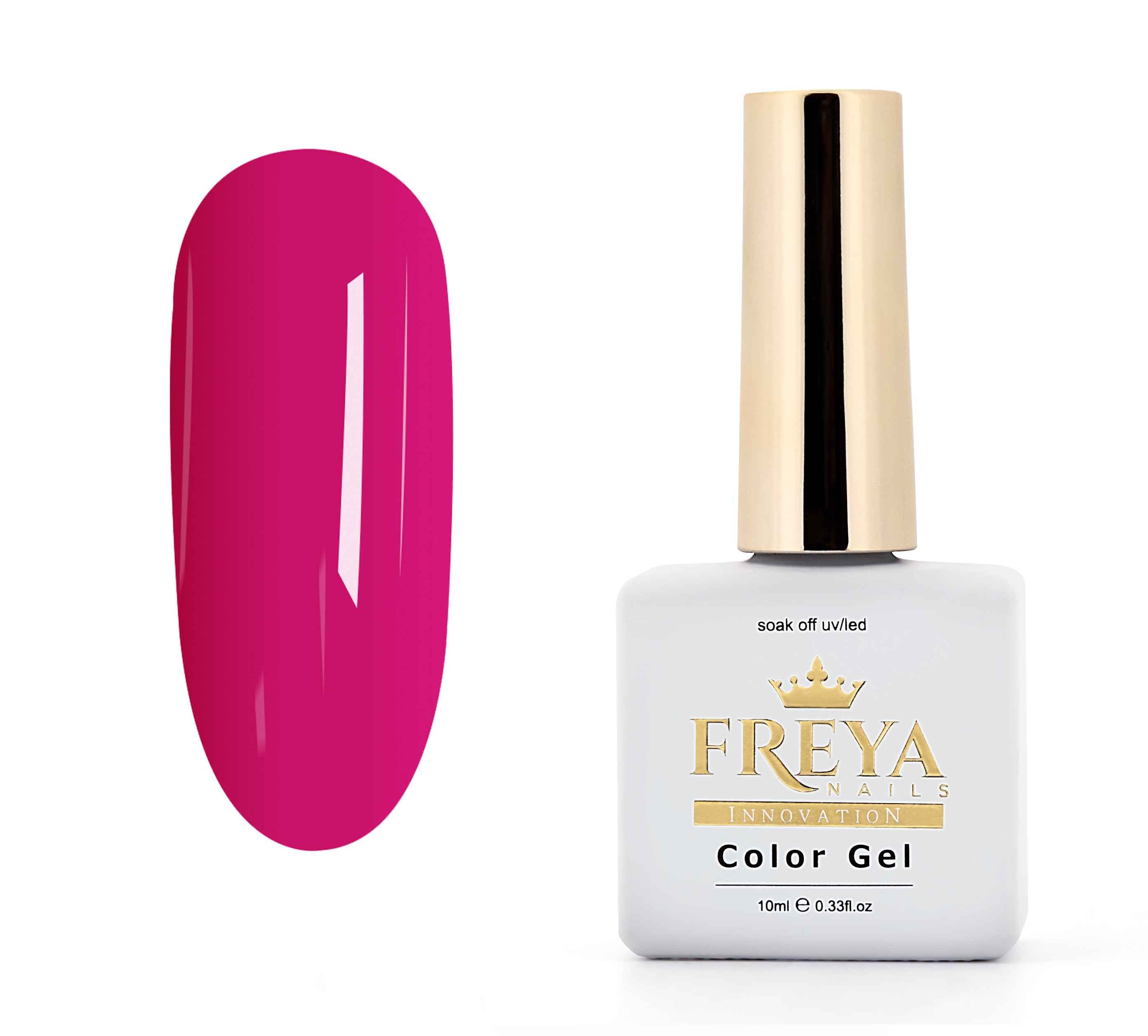 Гел лак 059 от FREYA Nails, наситен цвят, TPO-free; perfect за маникюр 2025, професионални гел лакове.