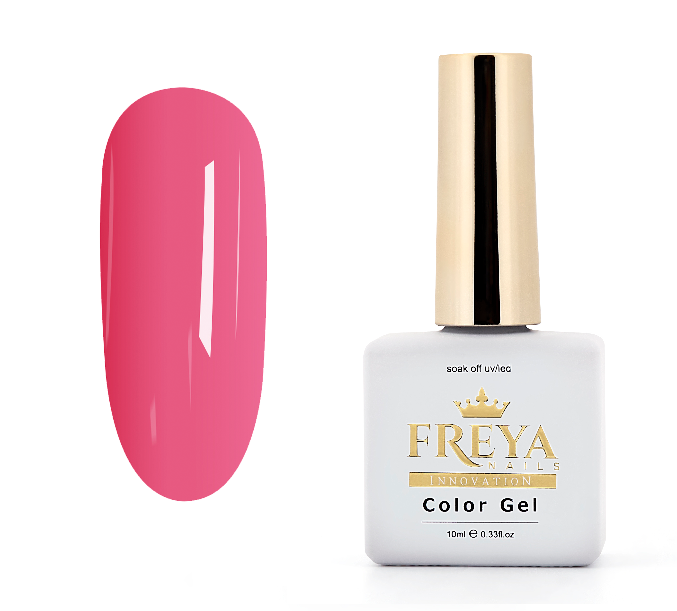 Гел лак 591 - топ качество, супер пигментация | Професионален маникюр с TPO free гел лакове | Поръчай от FREYA Nails