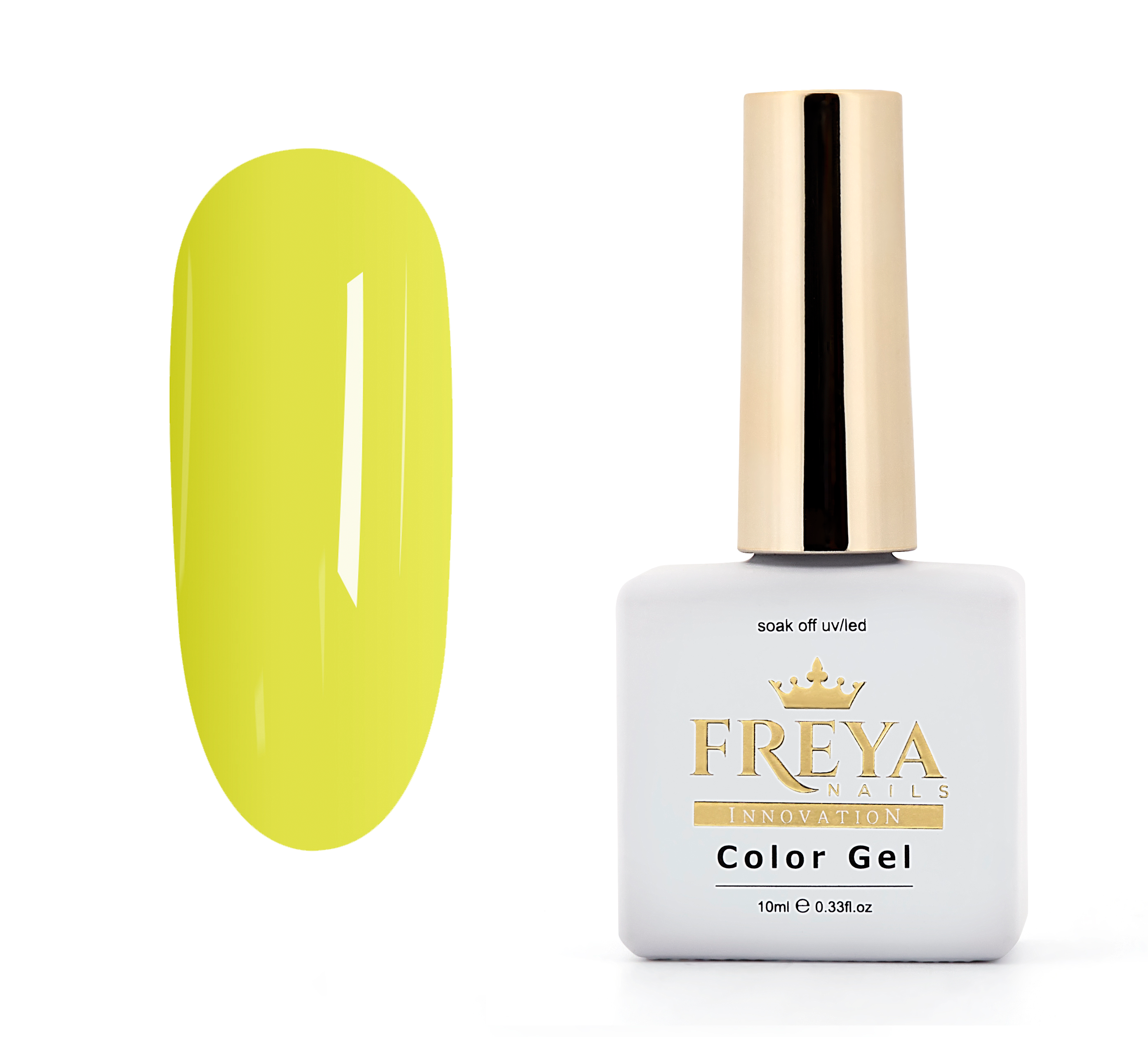 Гел лак 608 NEON - топ качество и пигментация | TPO free гел лак за професионален маникюр | Поръчай от FREYA Nails