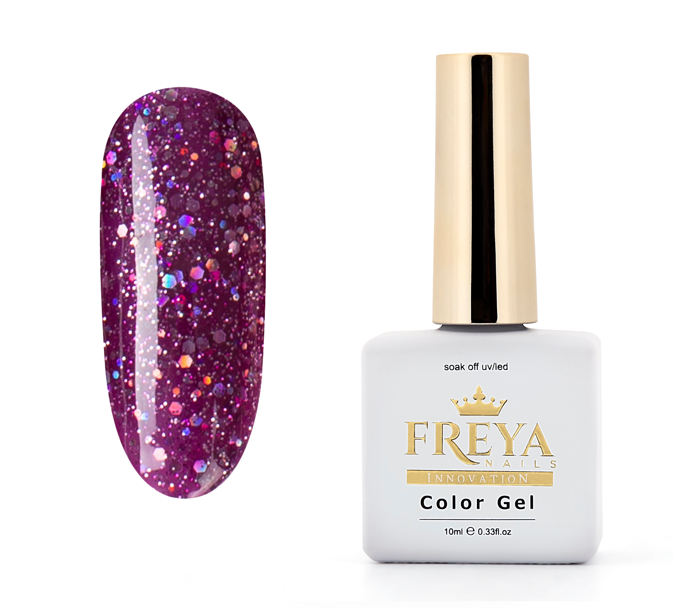 Гел лак 833 - TPO free, професионален гел лак за маникюр с висока пигментация и лесно нанасяне | Поръчай от FREYA Nails