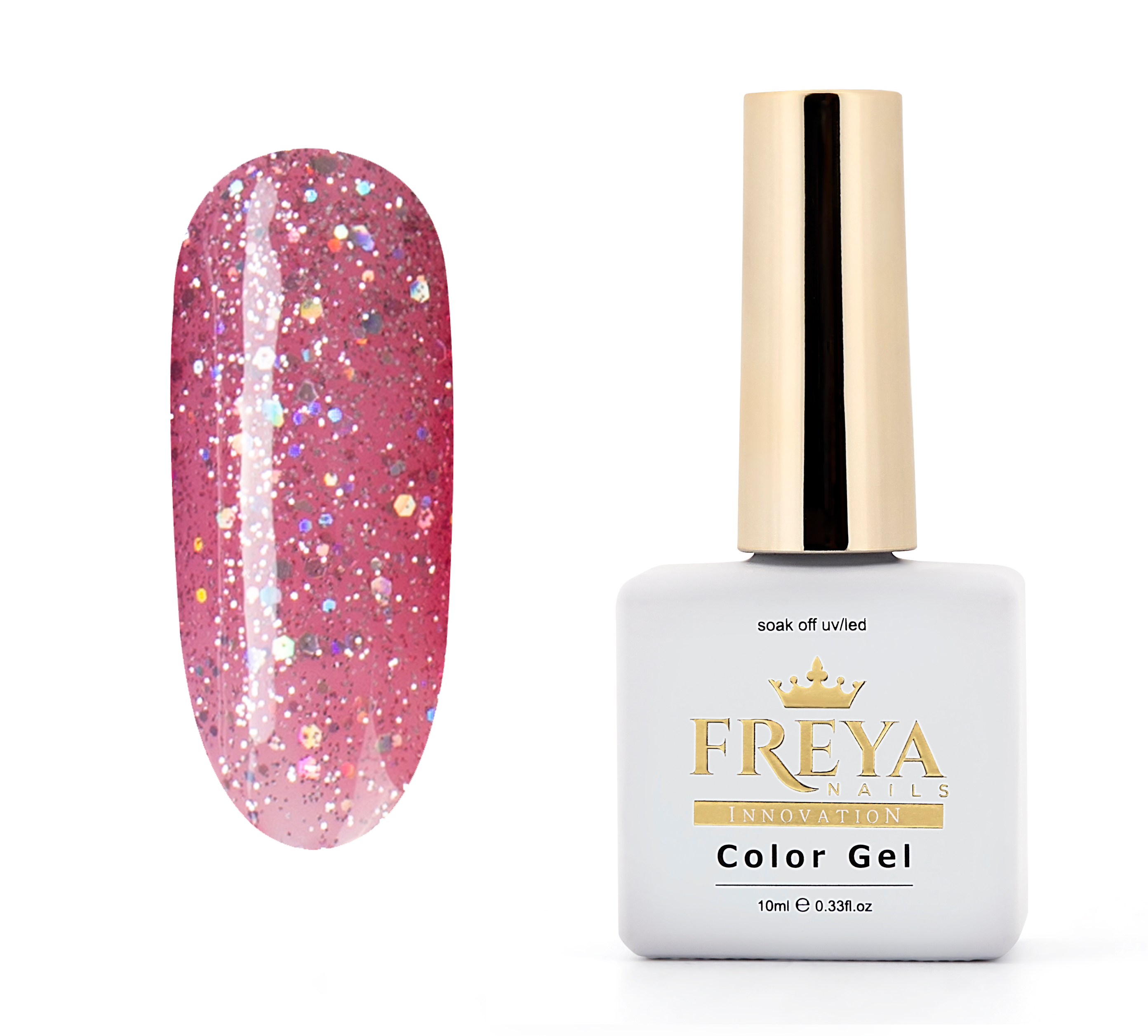 Гел лак 834 - топ качество и супер пигментация. TPO free гел лакове за професионален маникюр. Поръчай от FREYA Nails.