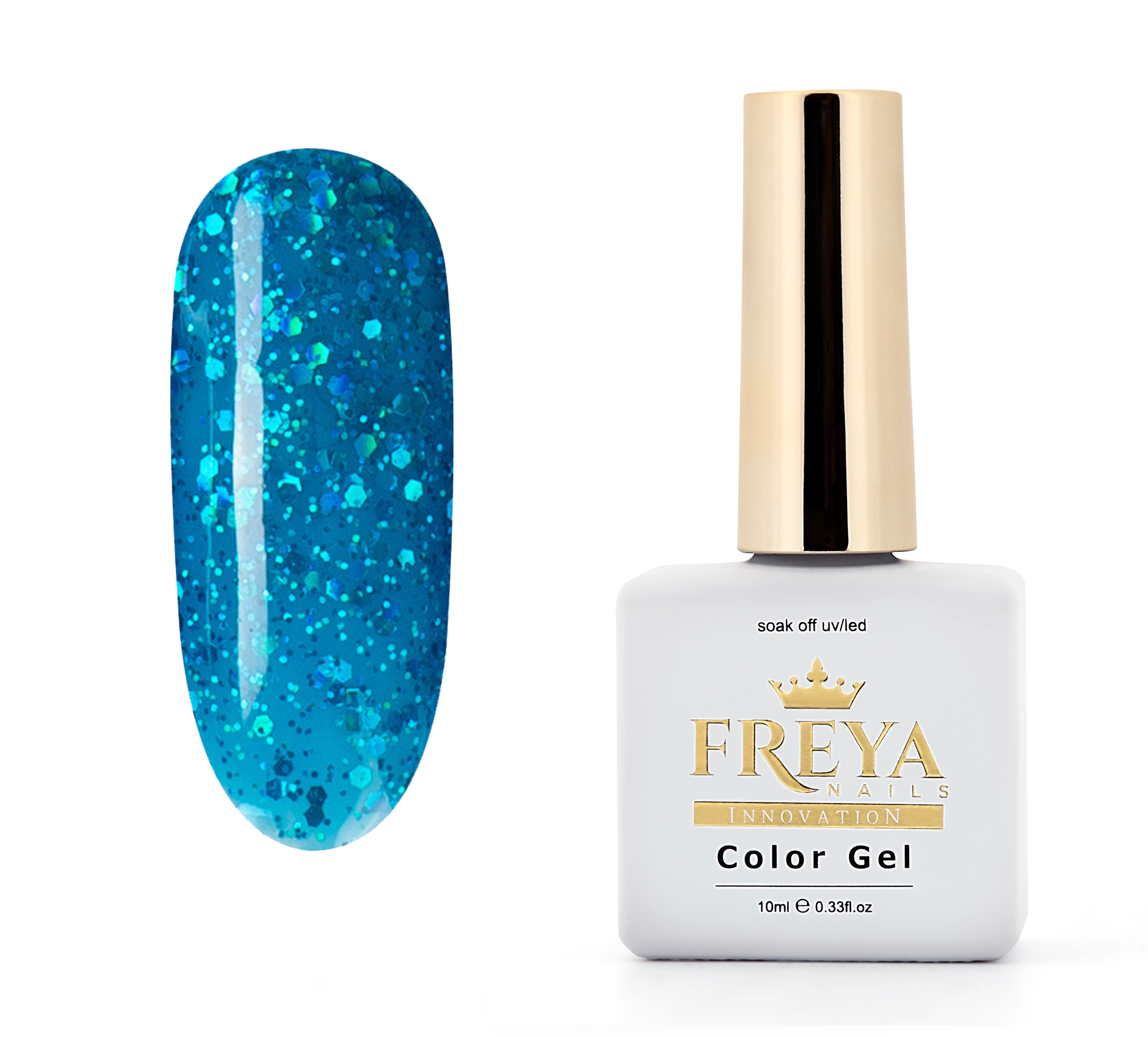 Гел лак 845 TPO free за маникюр 2025, супер пигментиран, Лед лампа, професионален лак.| Поръчай от FREYA Nails