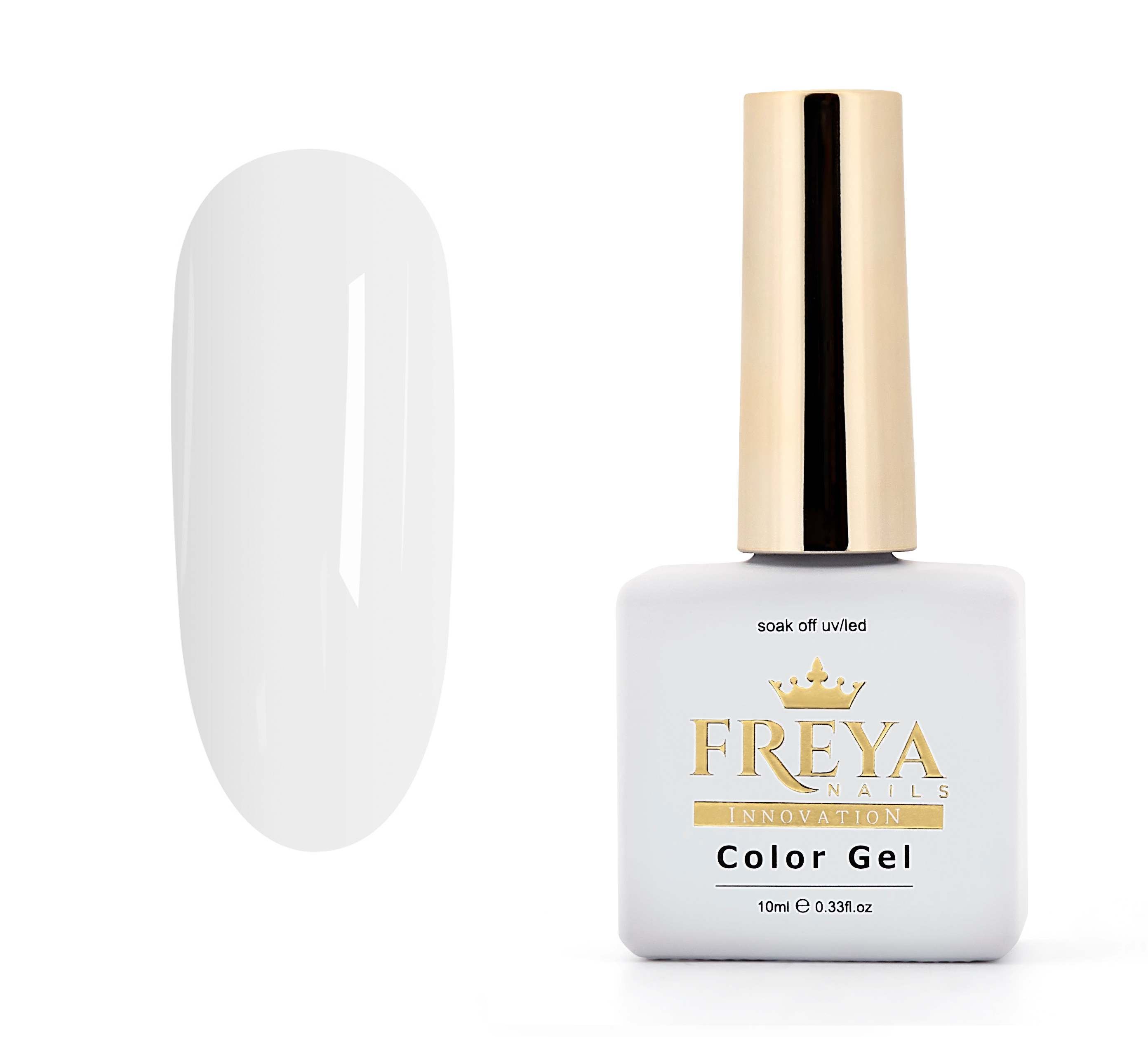 Гел лак White - топ цени професионални гел лакове без ТПО, TPO free за салон и маникюр 2025 | Поръчай от FREYA Nails.