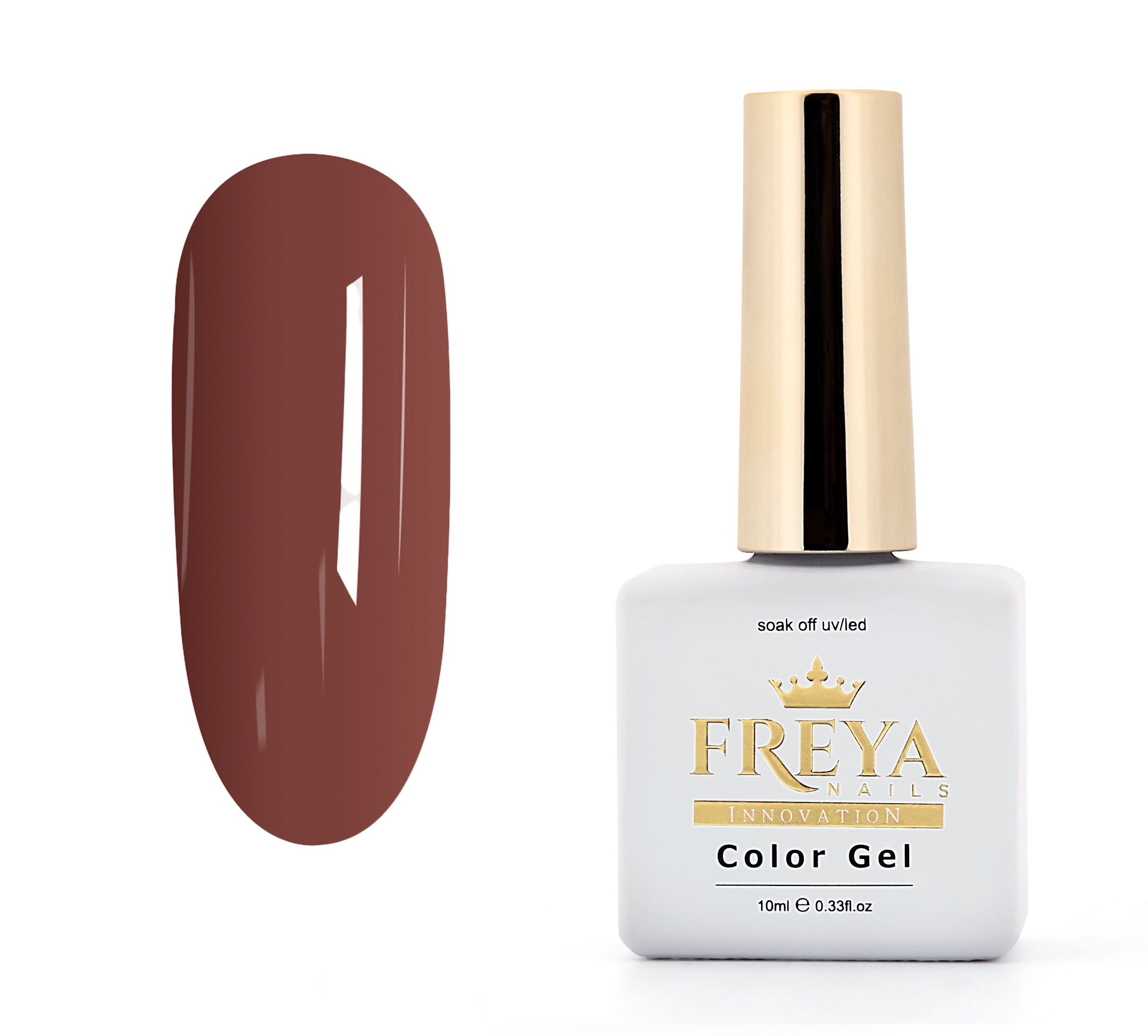 Гел лак 206 за професионален маникюр без ТПО | TPO free гел лакове | FREYA Nails Купи сега | Гел лак за нокти |