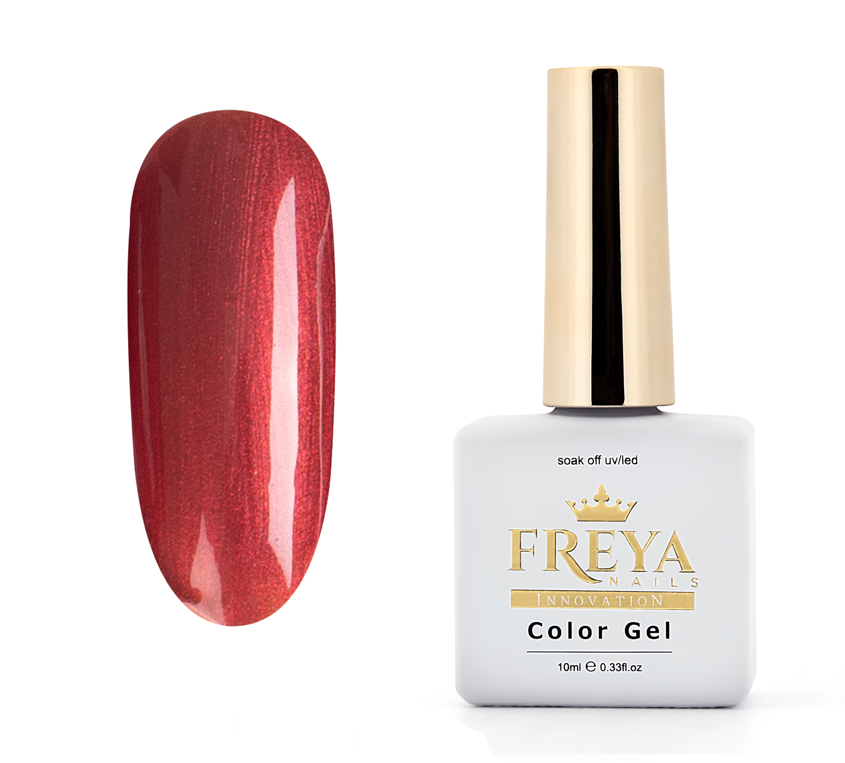 Гел лак 651 - топ качество, супер пигментация, лесно нанасяне, гел лак без ТПО, маникюр 2025 | Поръчай от FREYA Nails