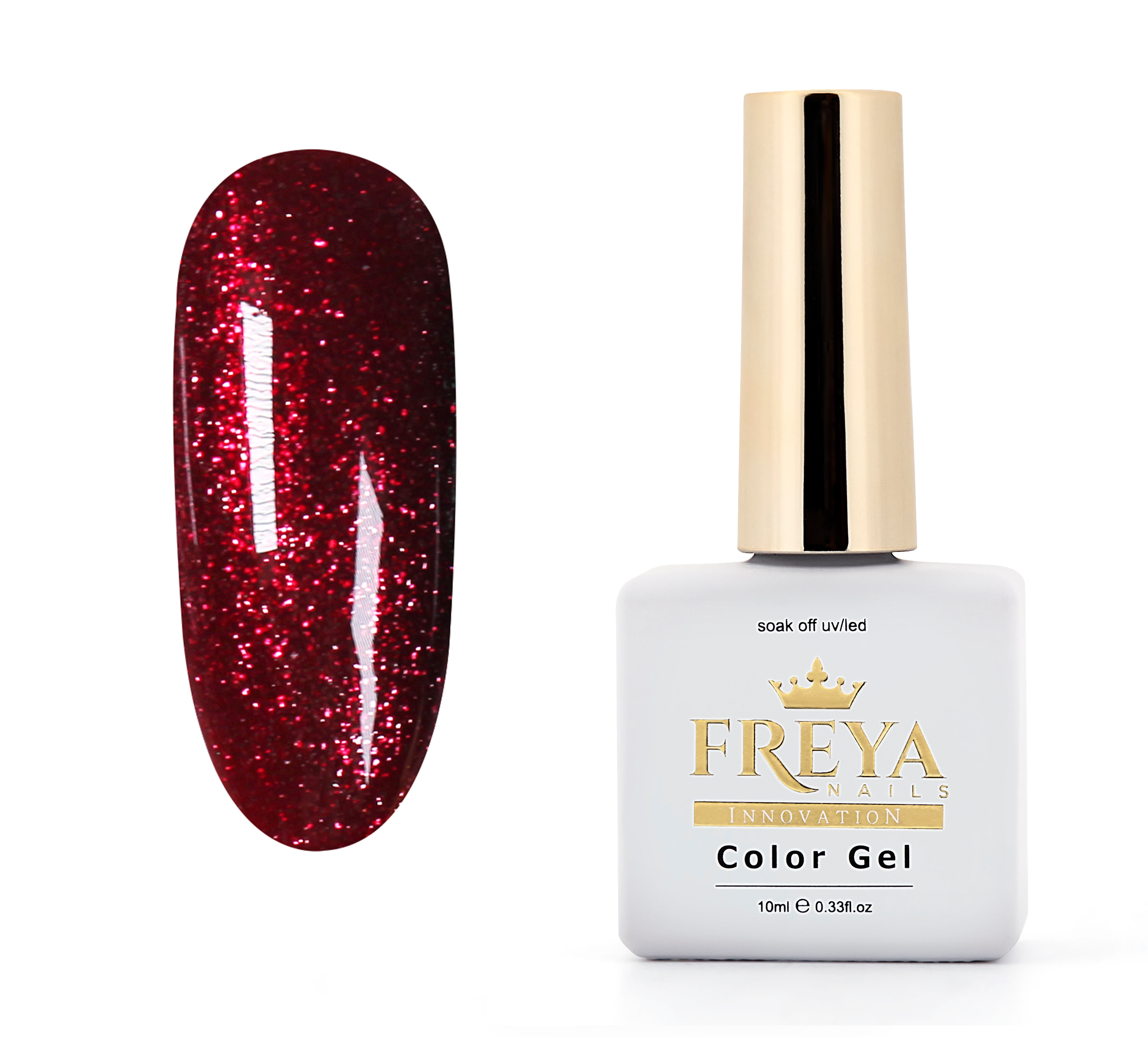 Гел лак F299, супер пигментация, лесно нанасяне, TPO free, професионален маникюр, топ цена | Поръчай от FREYA Nails