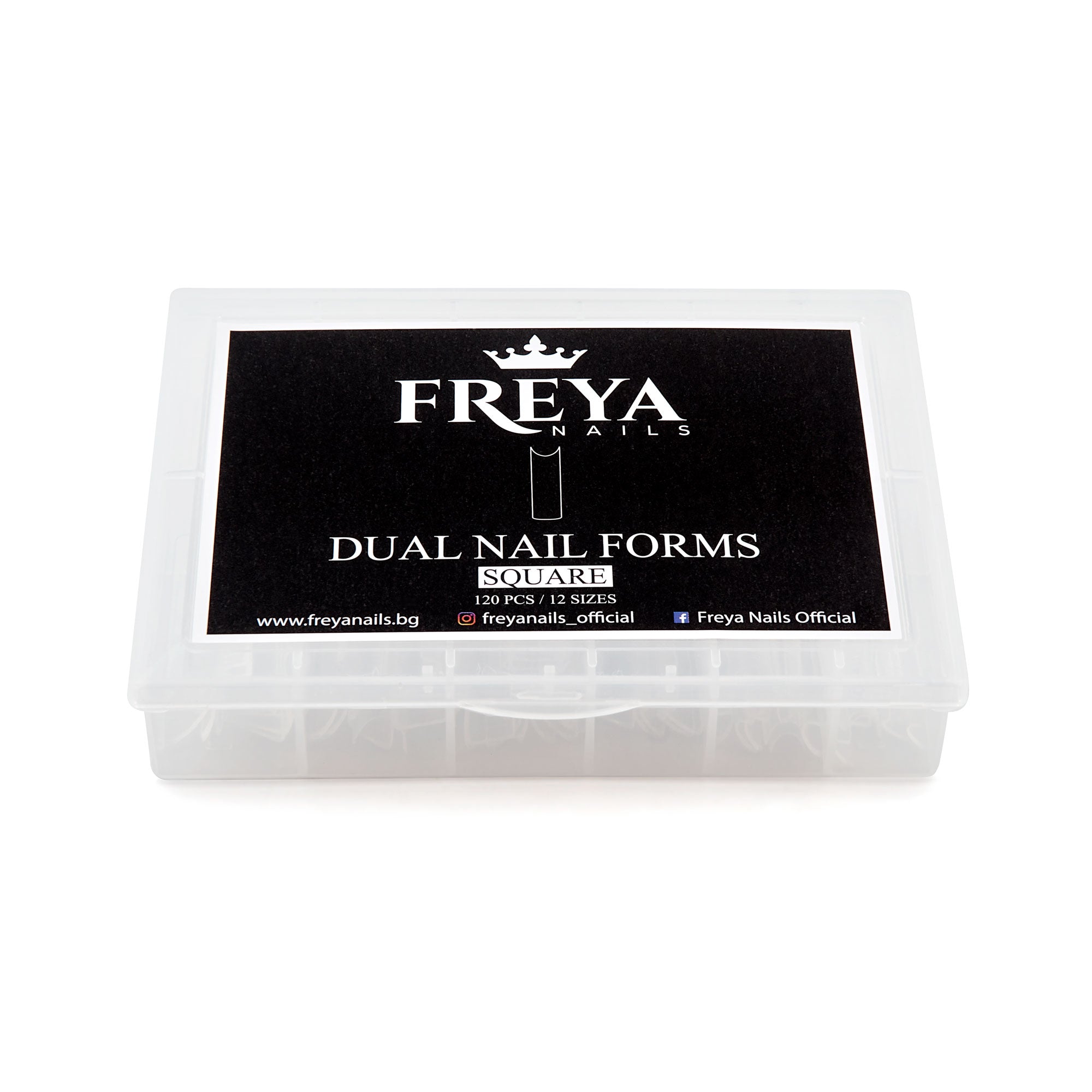Горни форми - Квадрат, топ цена, гел лакове без ТПО, гел лак за маникюр 2025, комплект за нокти | Поръчай от FREYA Nails