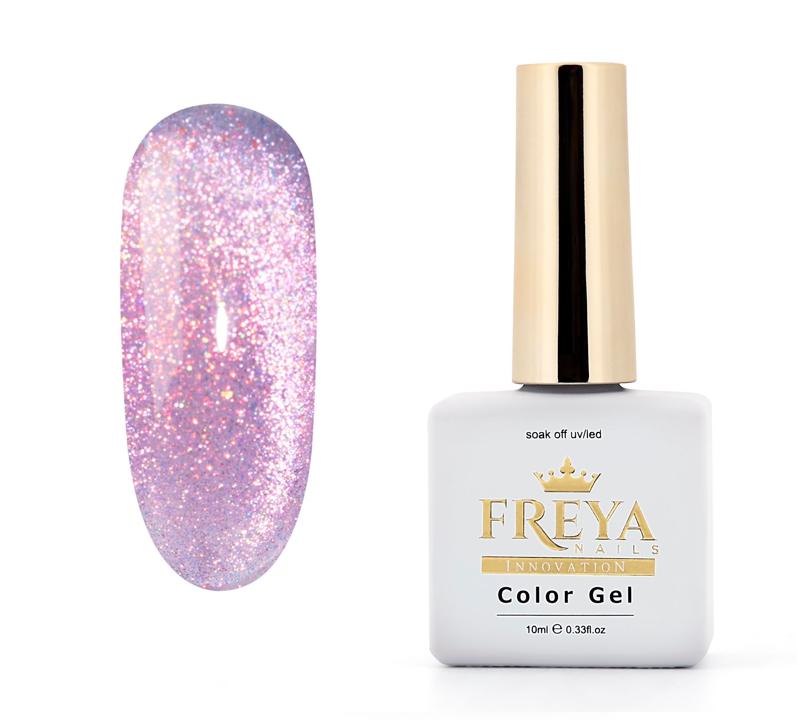 Гел лак Galaxy Cat Eye 06 - наситен пигмент, идеален за маникюр с гел лакове без ТПО | Поръчай от FREYA Nails