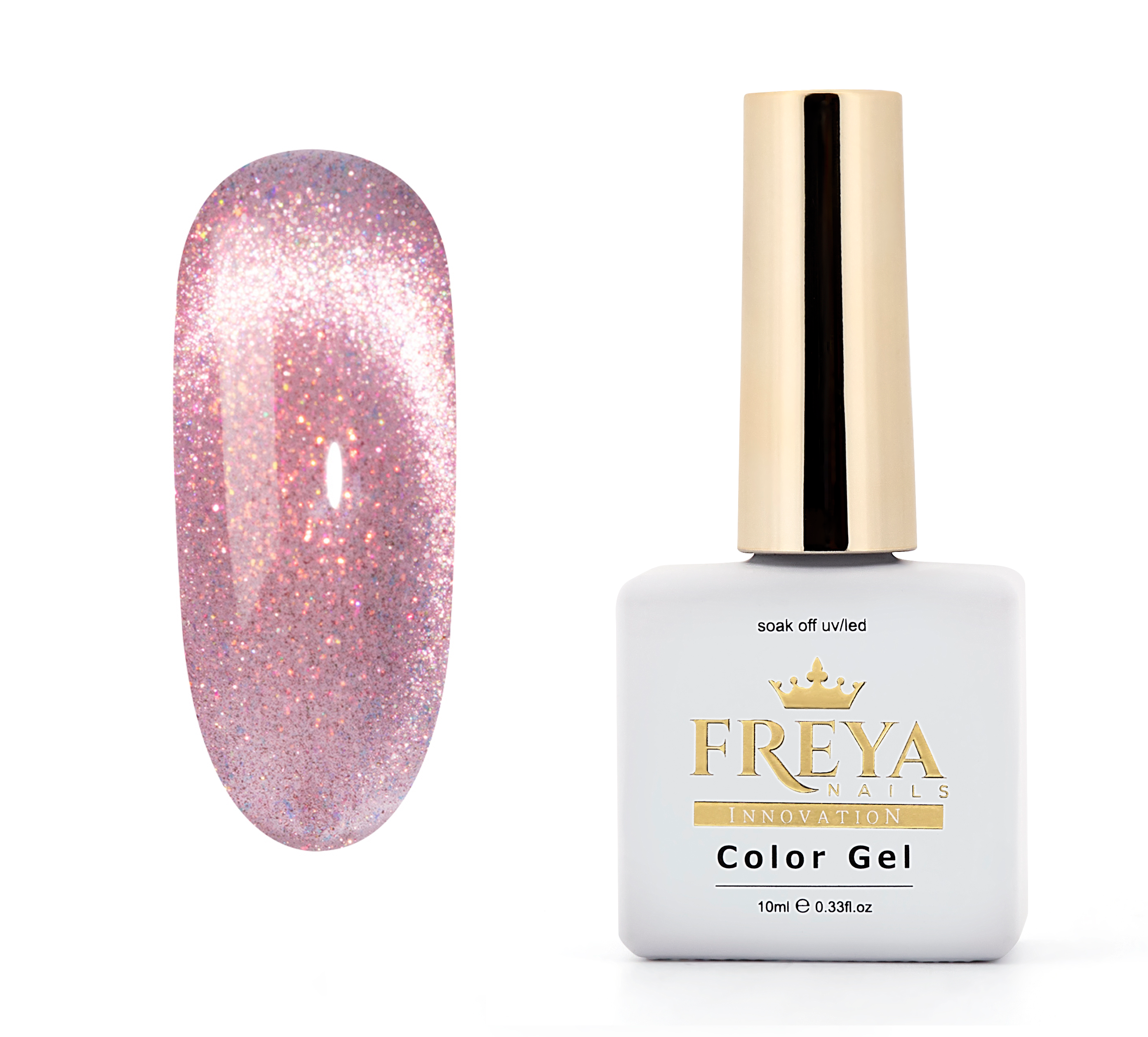 Гел лак Galaxy Cat Eye 09, топ качество, супер пигментация за маникюр | Поръчай от FREYA Nails