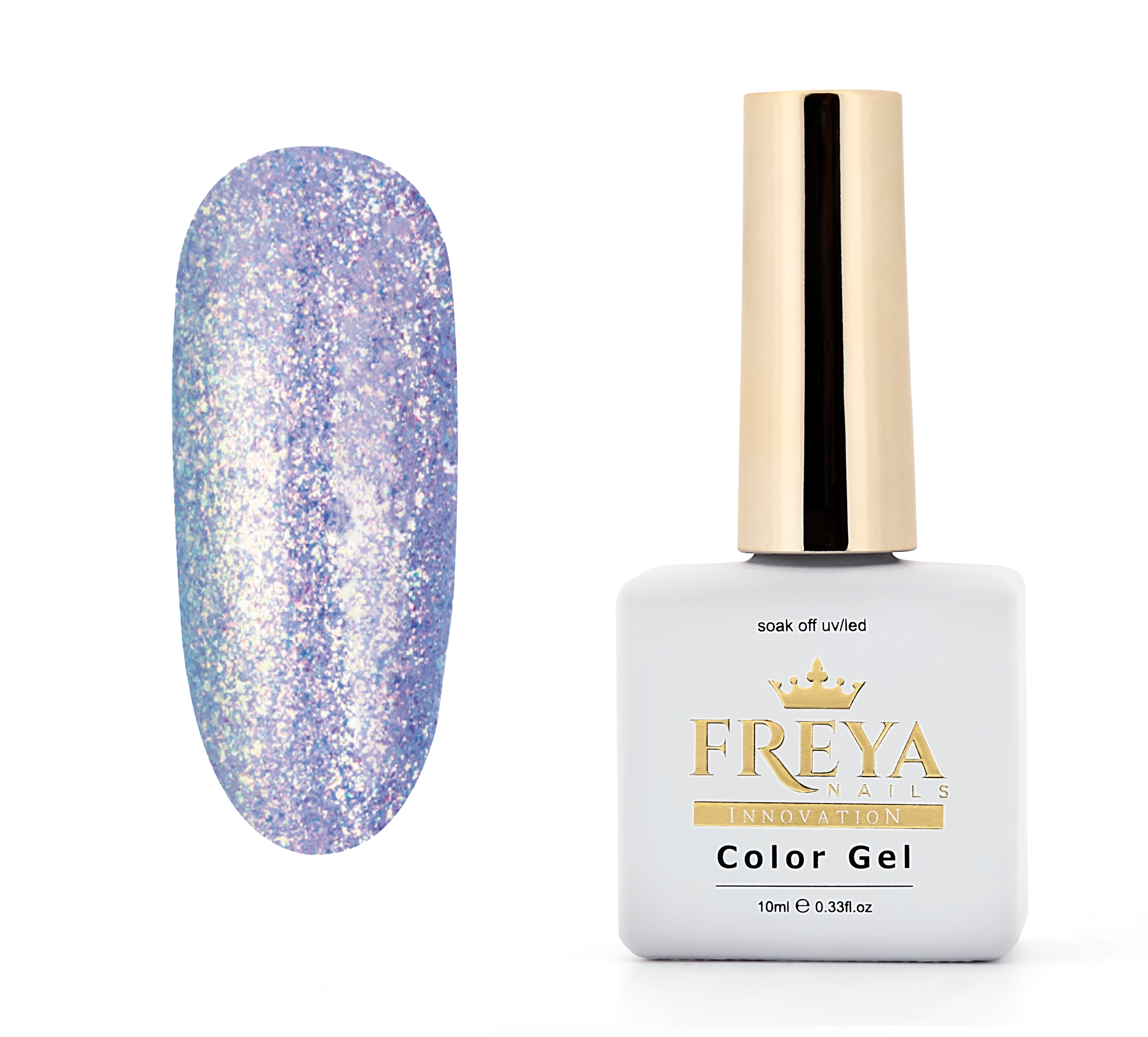 Гел лак Mermaid Glow 05 с блясък | Професионален гел лак без ТПО за маникюр 2025 | Поръчай от FREYA Nails