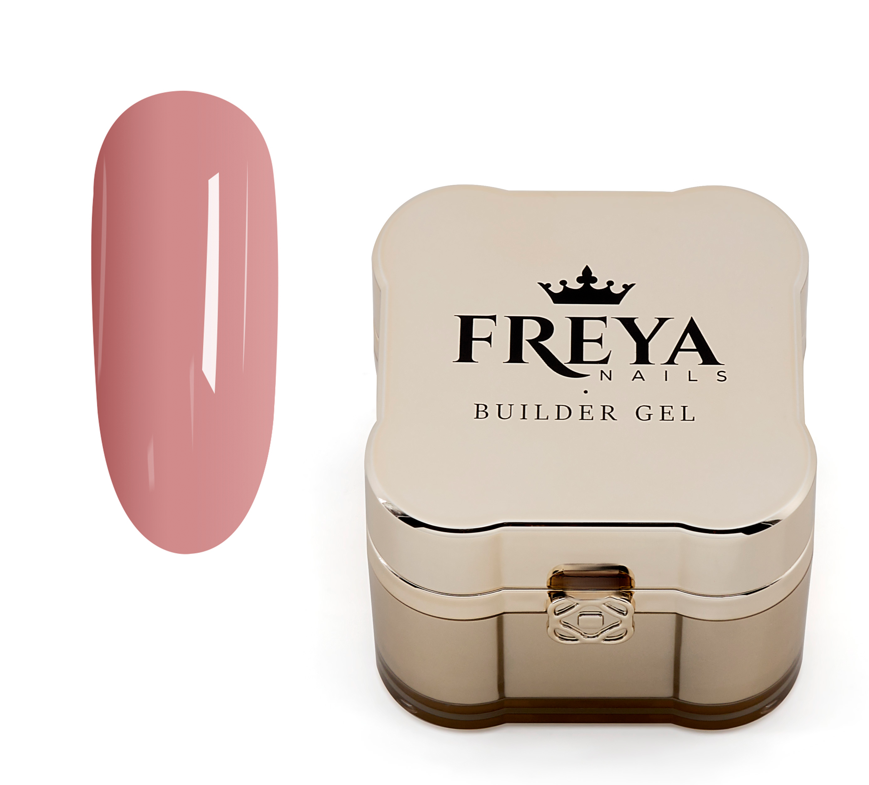 Lemmy Builder Gel 10 - Vintage Rose гел за изграждане топ цена. Професионален гел лак без ТПО | Поръчай от FREYA Nails