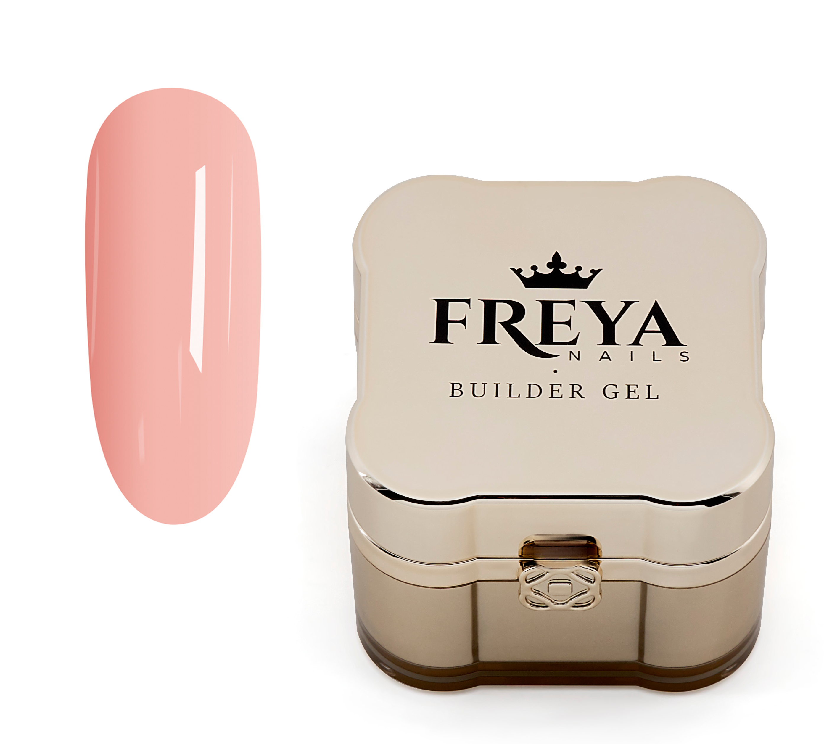 Lemmy Builder Gel 15 - Malibu Peach | Професионален гел лак без ТПО за маникюр 2025 | Поръчай от FREYA Nails