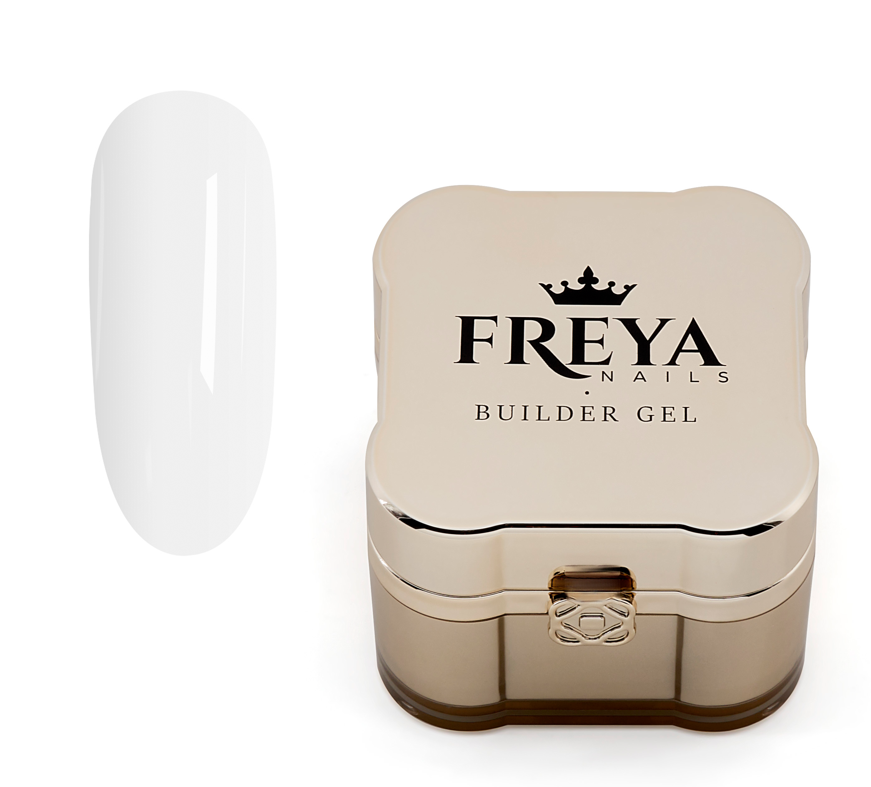 Lemmy Builder Gel 16 - Milky White | гел лак за нокти, професионални гел лакове, маникюр 2025, uv лампа | Поръчай от FREYA Nails