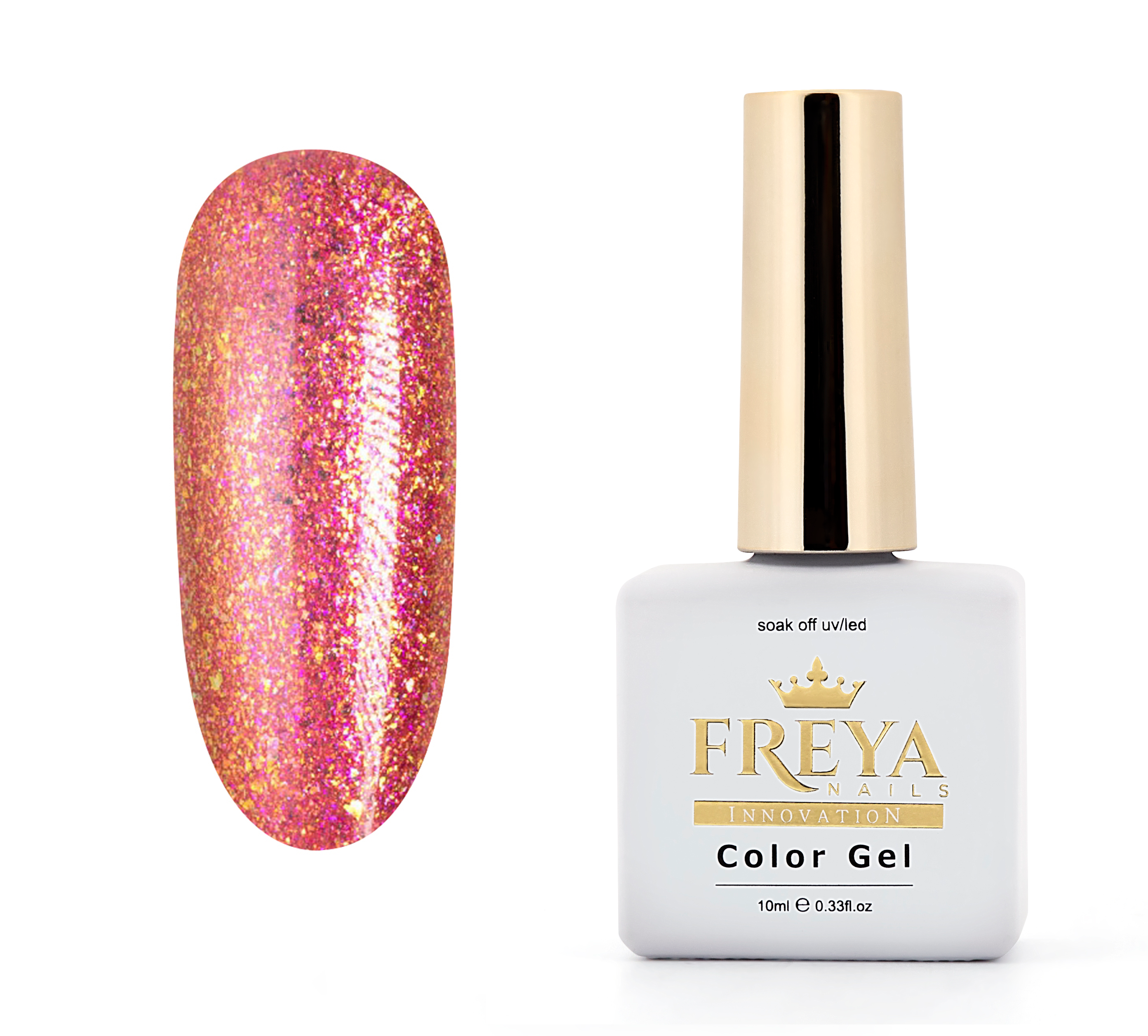 Гел лак Mermaid Glow 12 TPO free за маникюр | Поръчай от FREYA Nails