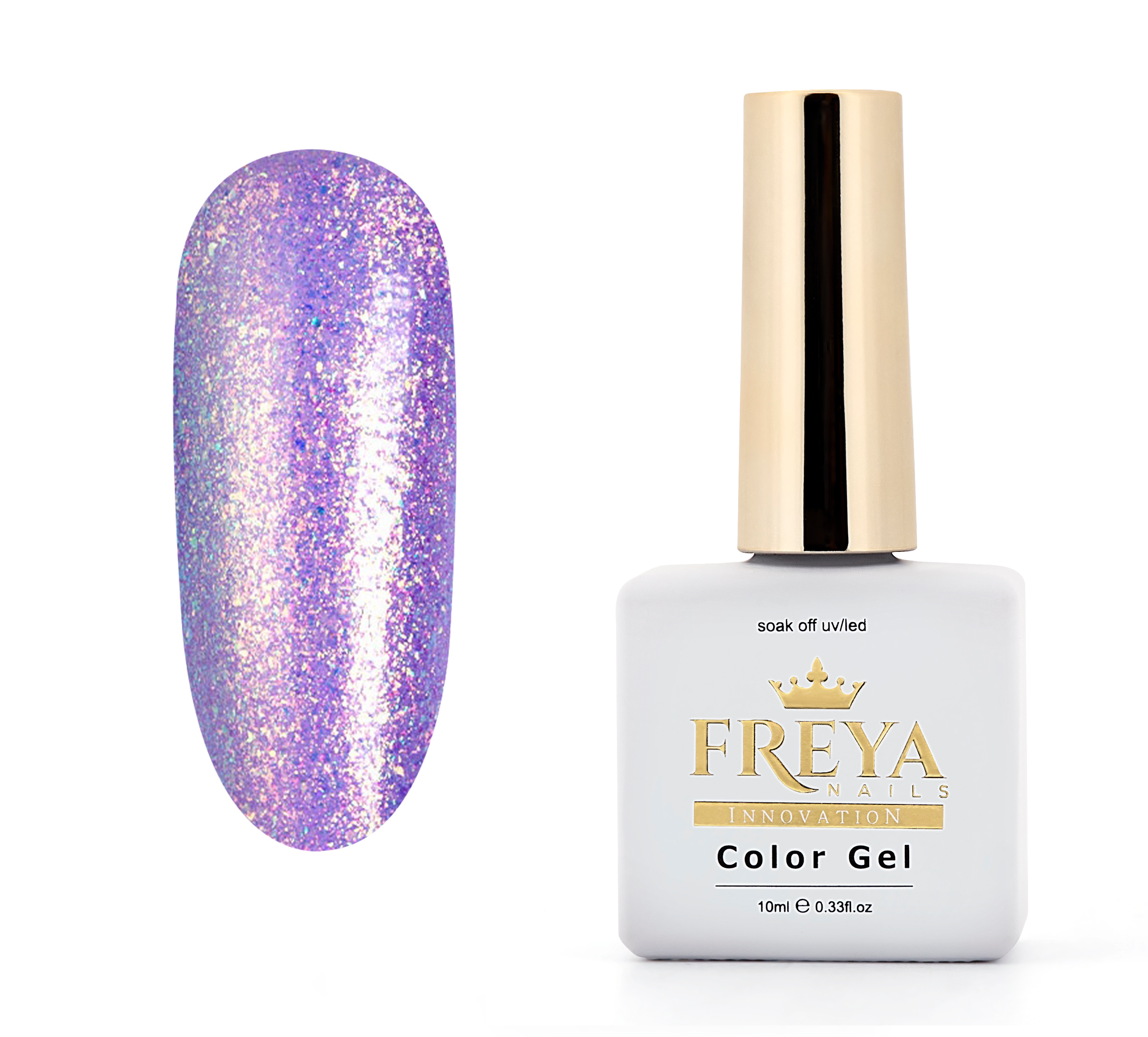 Гел лак Mermaid Glow 08 топ цена | Гел лакове без ТПО, маникюр 2025, ув лампа, професионални гел лакове | Поръчай от FREYA Nails