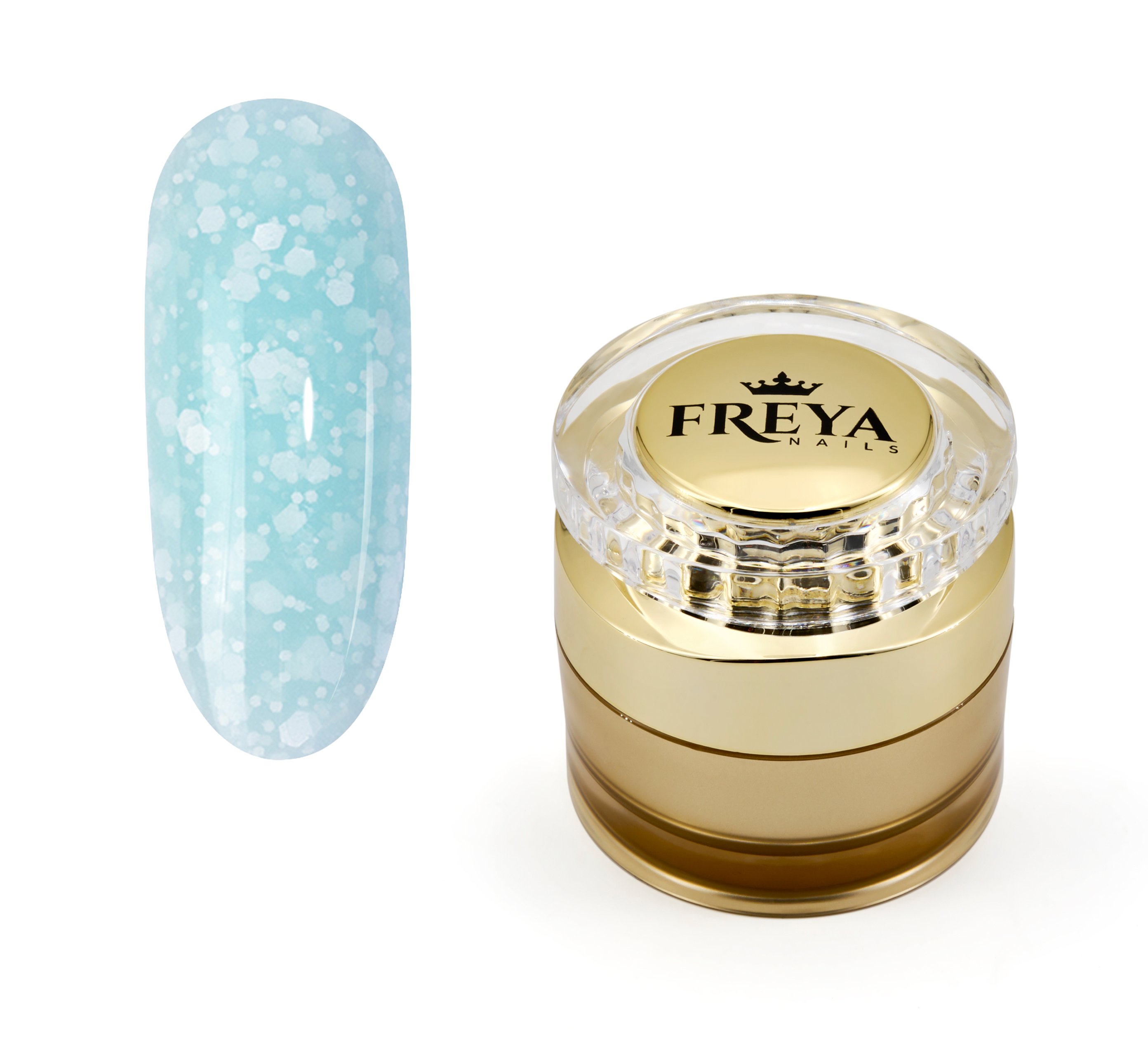 Neve Builder Gel 03 - TPO free гел лак за маникюр с бели частици, гел за изграждане и укрепване | Поръчай от FREYA Nails