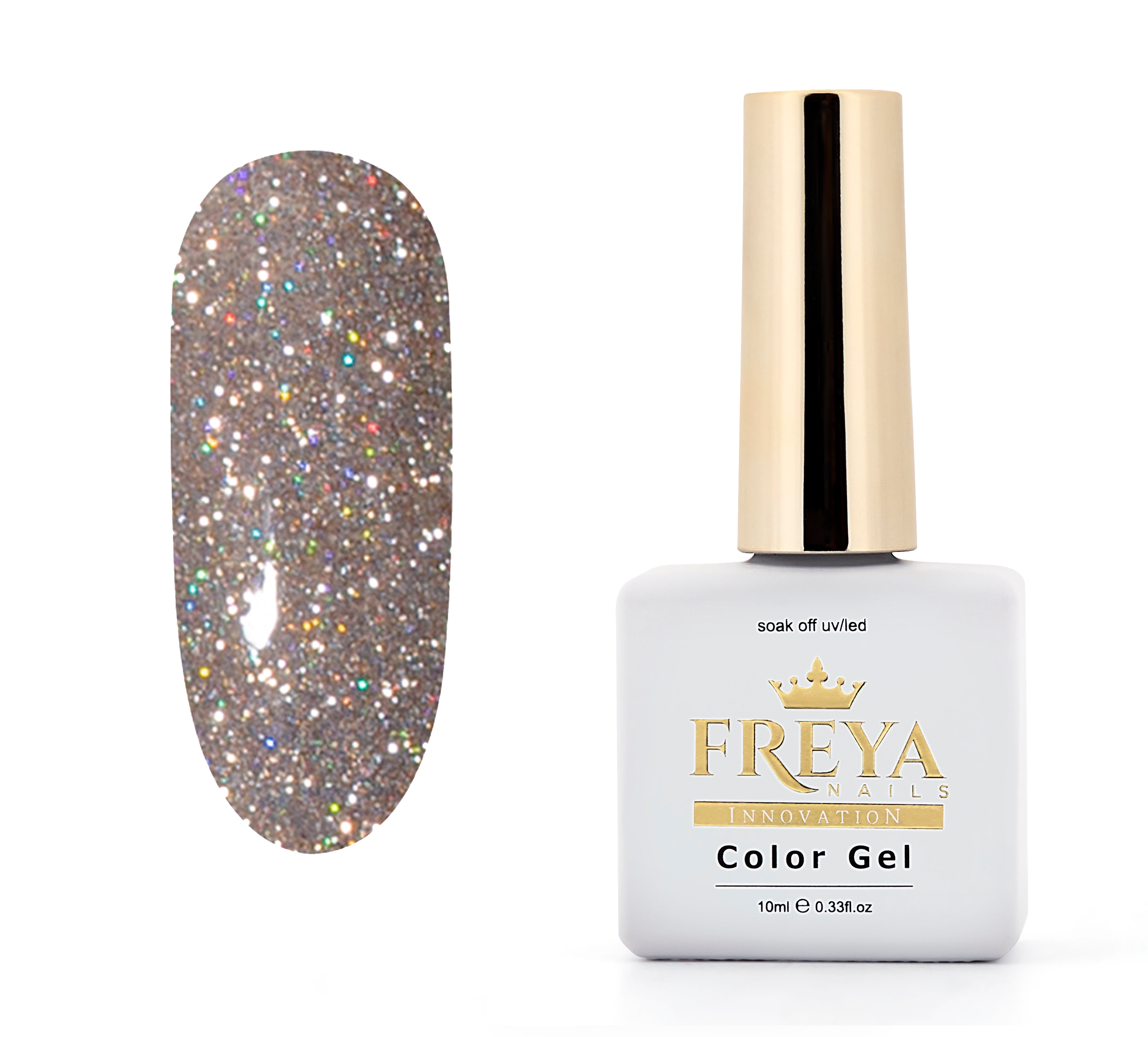 Гел лак Night Diamond 11 с бляскави частици | TPO free гел лакове | Маникюр 2025 | Поръчай от FREYA Nails