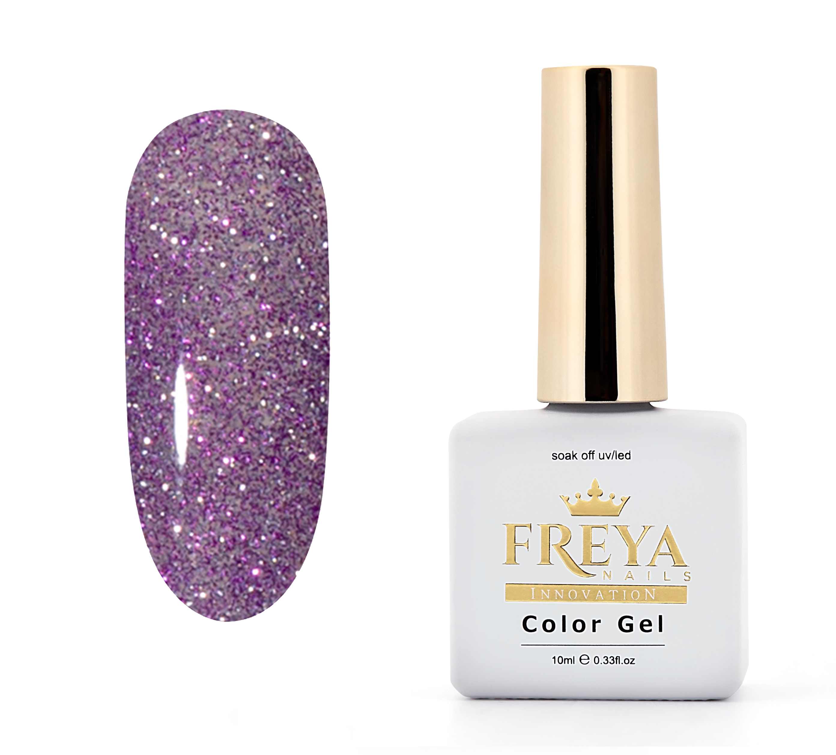 Гел лак Night Diamond 21 | TPO free гел лакове за блестящ маникюр | Поръчай от FREYA Nails