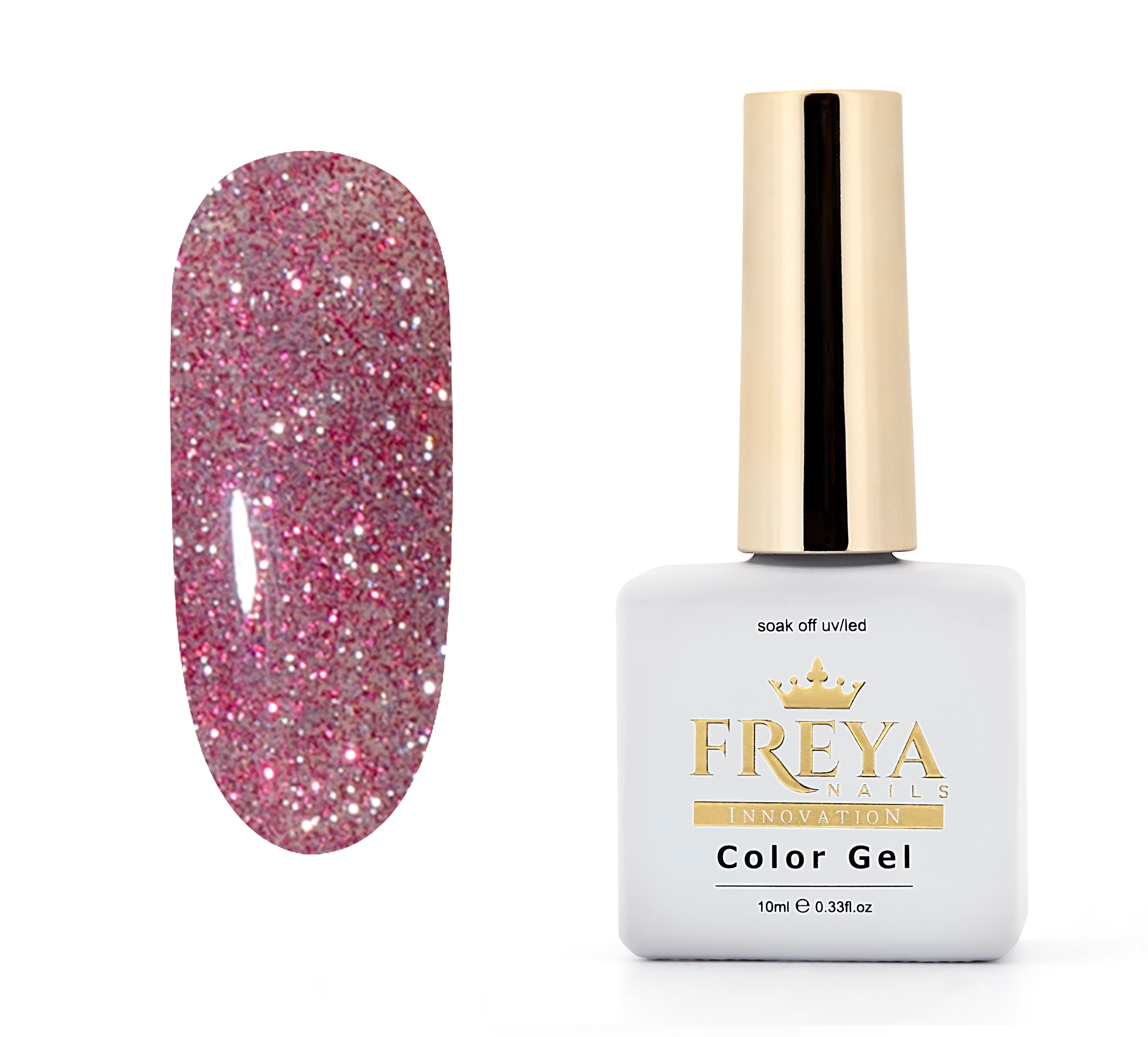 Гел лак Night Diamond 09 от FREYA Nails - бижу на ноктите | Гел лак без ТПО, професионални гел лакове, маникюр 2025, топ цена