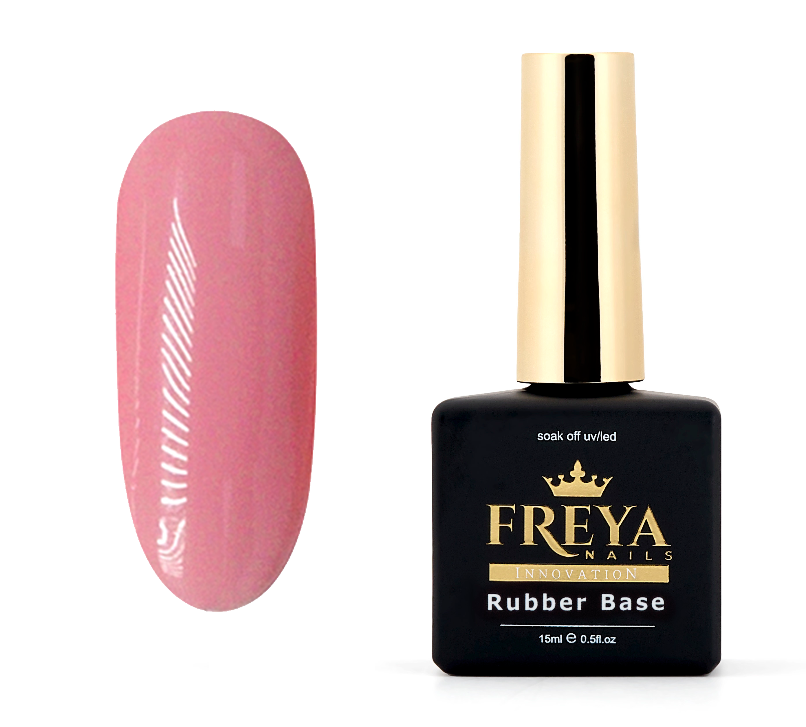Nude Rubber Base 18 - гел лак TPO free каучукова база за нокти | Поръчай от FREYA Nails