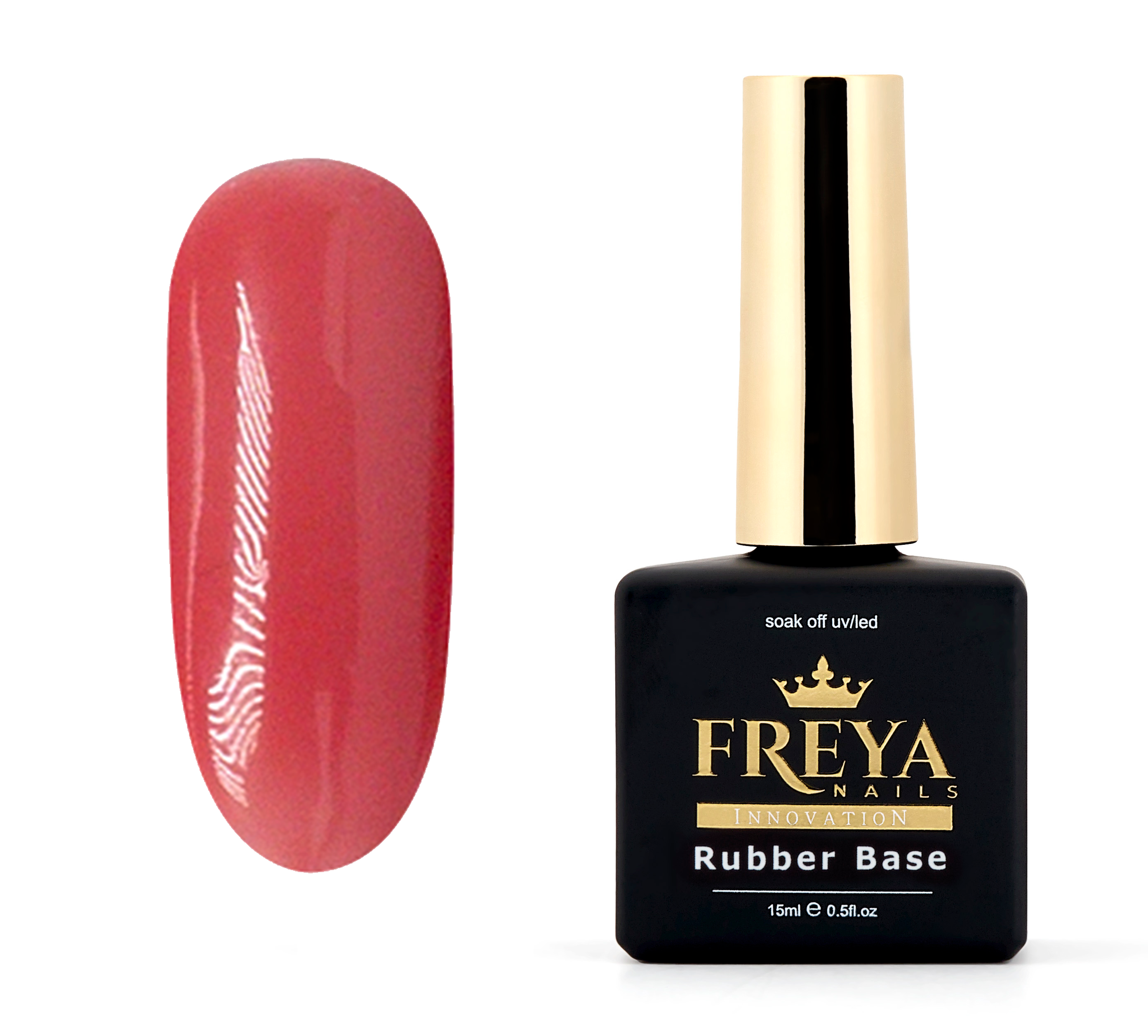 Nude Rubber Base 28 - висококачествена каучукова база за маникюр, подходяща за гел лак, ръбър база. Поръчай от FREYA Nails.