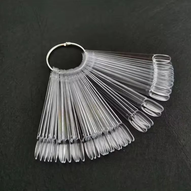 Мострен дисплей - Овал прозрачен за гел лакове | Професионални гел лакове, маникюр инструменти, топ цени | Поръчай от FREYA Nails