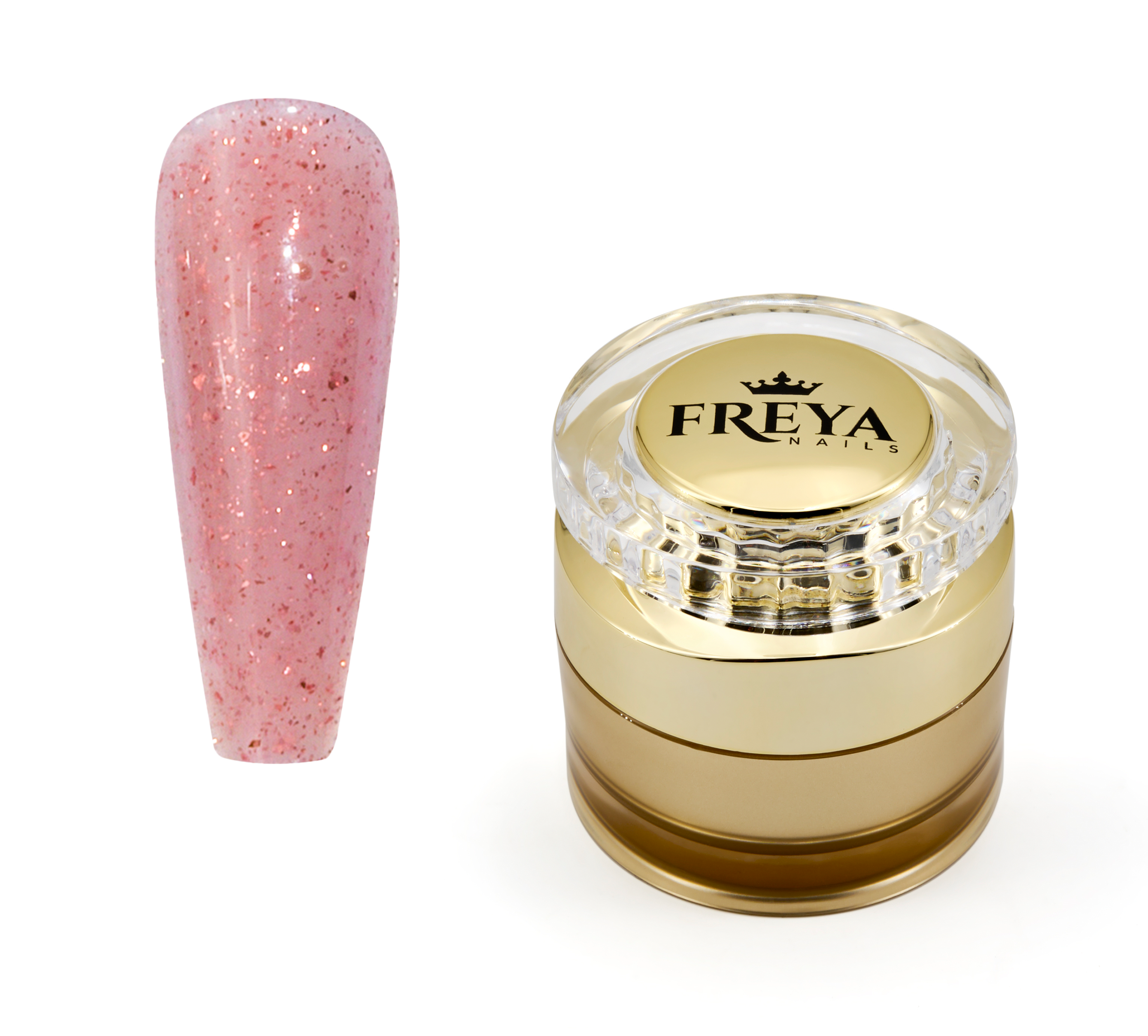 Particles Builder Gel 06 - топ цени TPO free гел лак за нокти, професионален билдър гел за маникюр | Поръчай от FREYA Nails