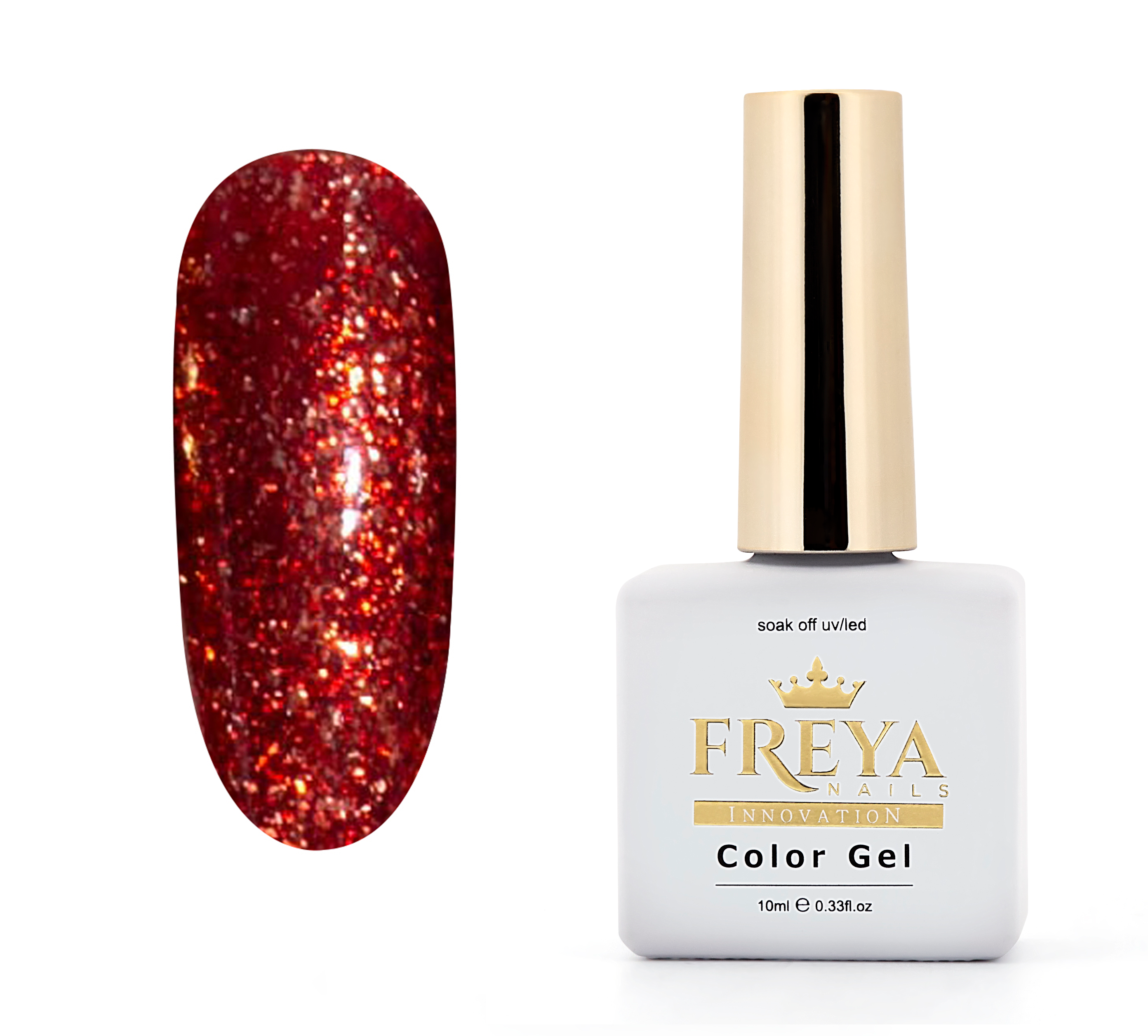 Гел лак Platinum 06 - супер пигментиран, без TPO, професионален маникюр | Поръчай от FREYA Nails