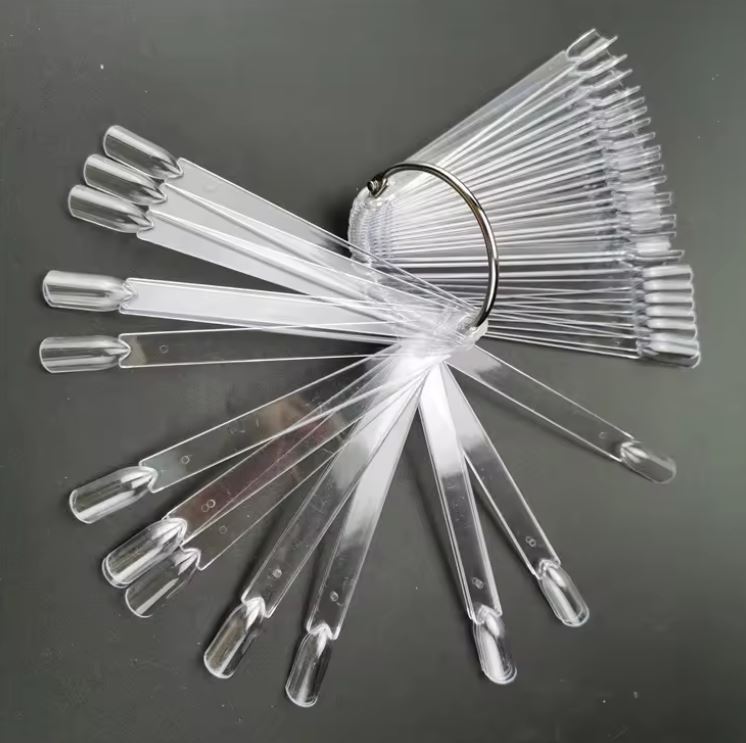 Мострен дисплей - Квадрат прозрачен за гел лакове, професионални инструменти за маникюр | Поръчай от FREYA Nails