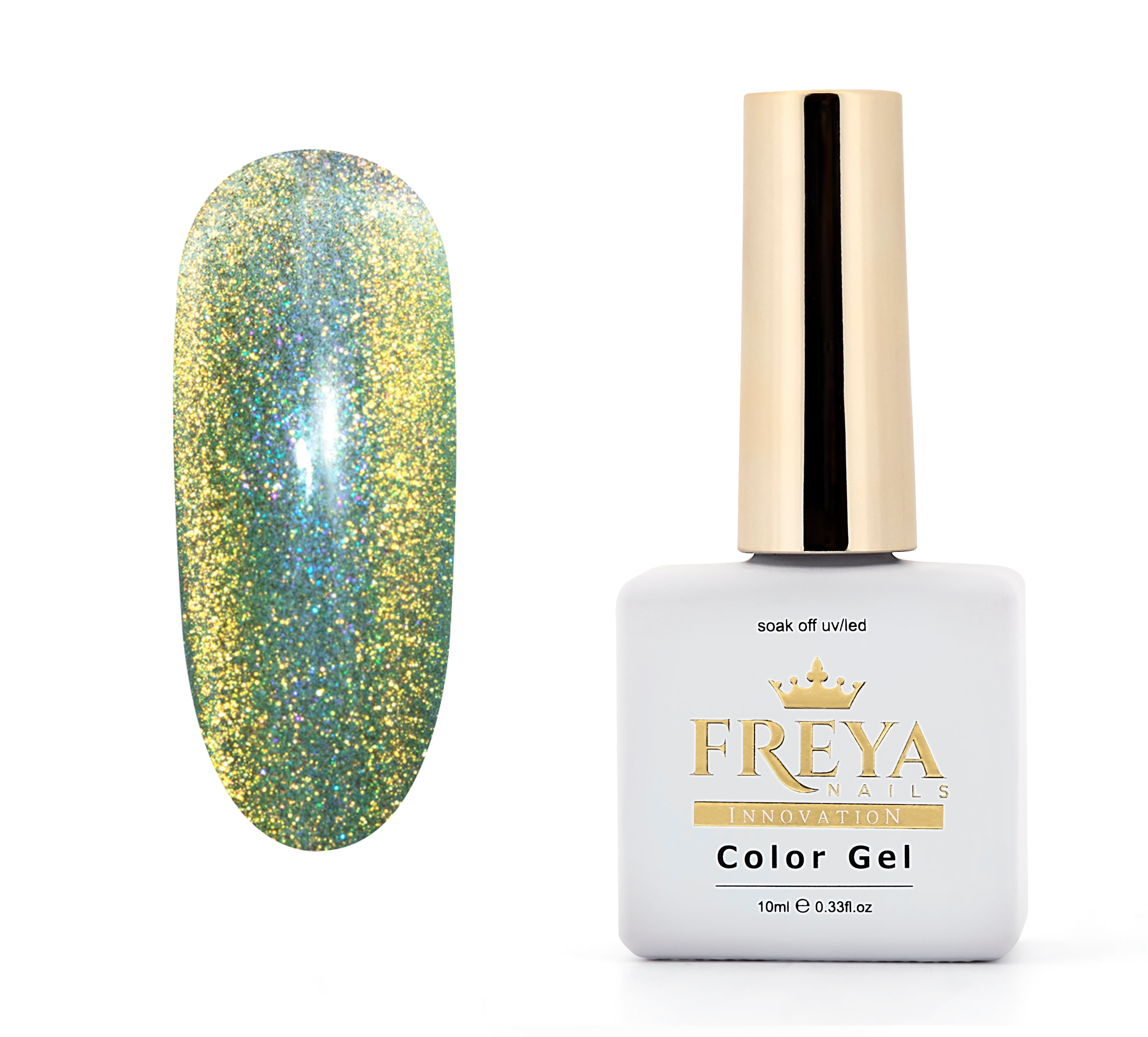 Гел лак Sunshine Cat Eye 03 - TPO free професионален маникюр, супер пигментация | Поръчай от FREYA Nails за маникюр 2025