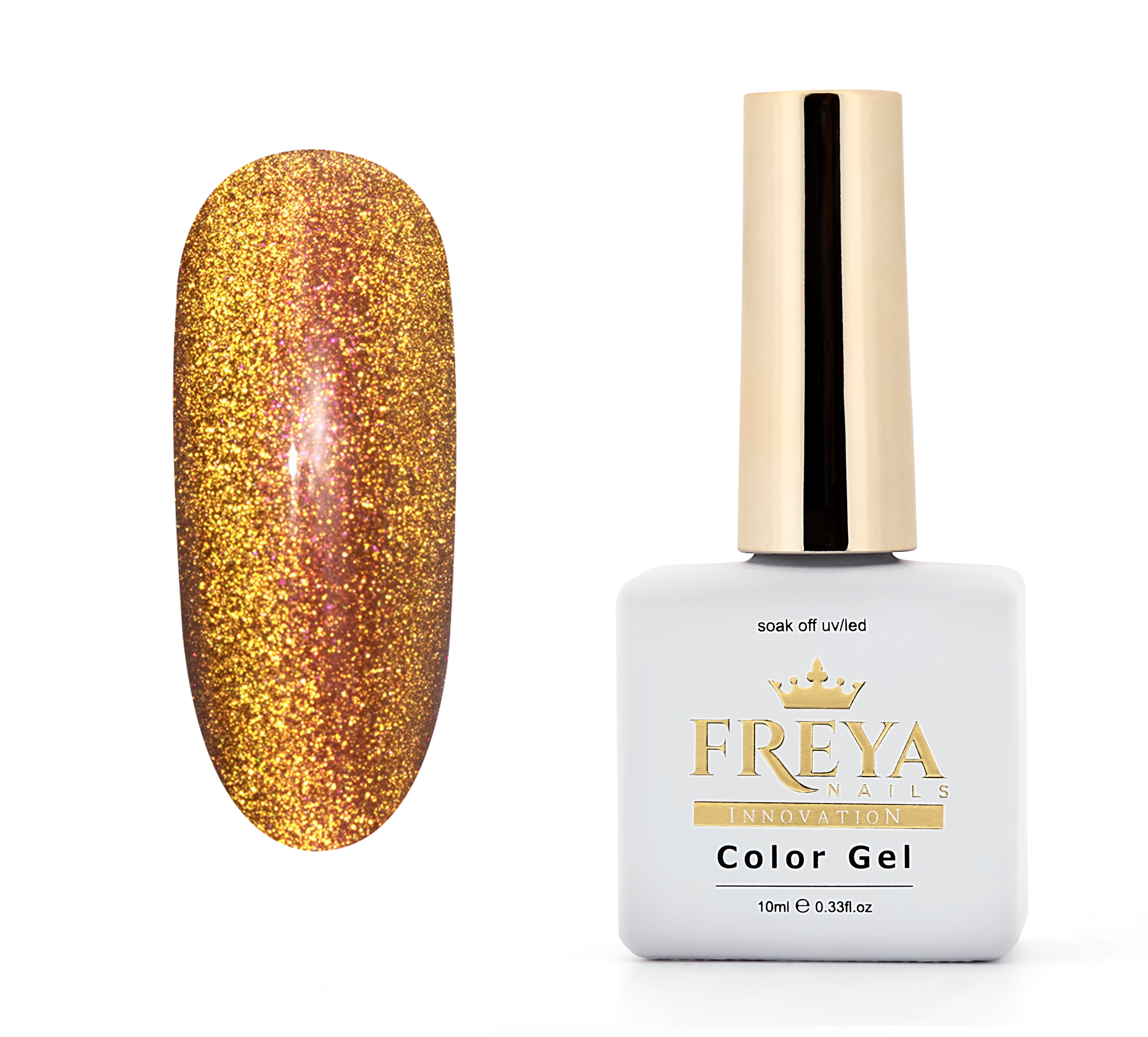 Гел лак Sunshine Cat Eye 05 - професионален гел лак без ТПО за маникюр 2025 | Поръчай от FREYA Nails