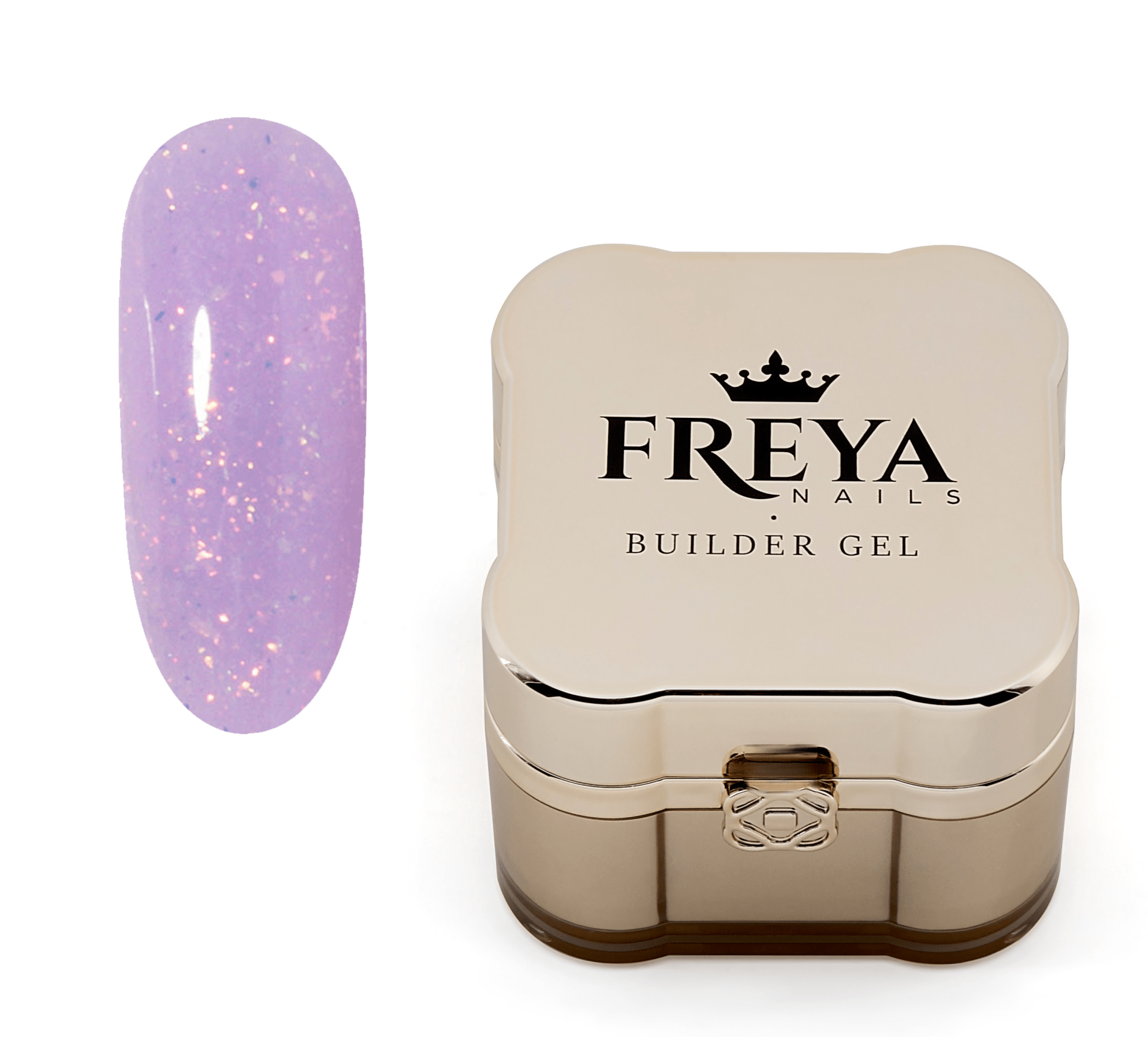 Изграждащ гел BROCADE 07 - Мауve от FREYA Nails с цветно нокте за маникюр и аксесоари за нокти.