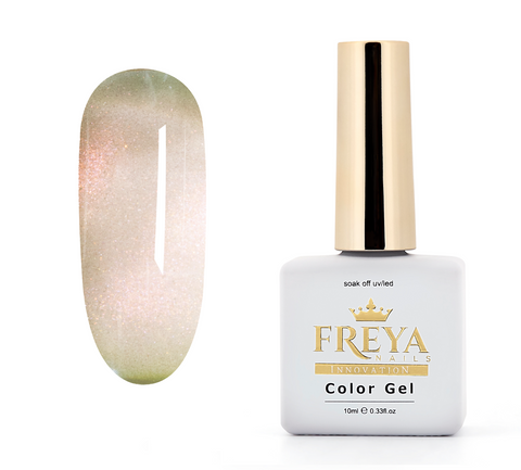 Гел лак Tutti Frutti Cat Eye - Guava Jelly