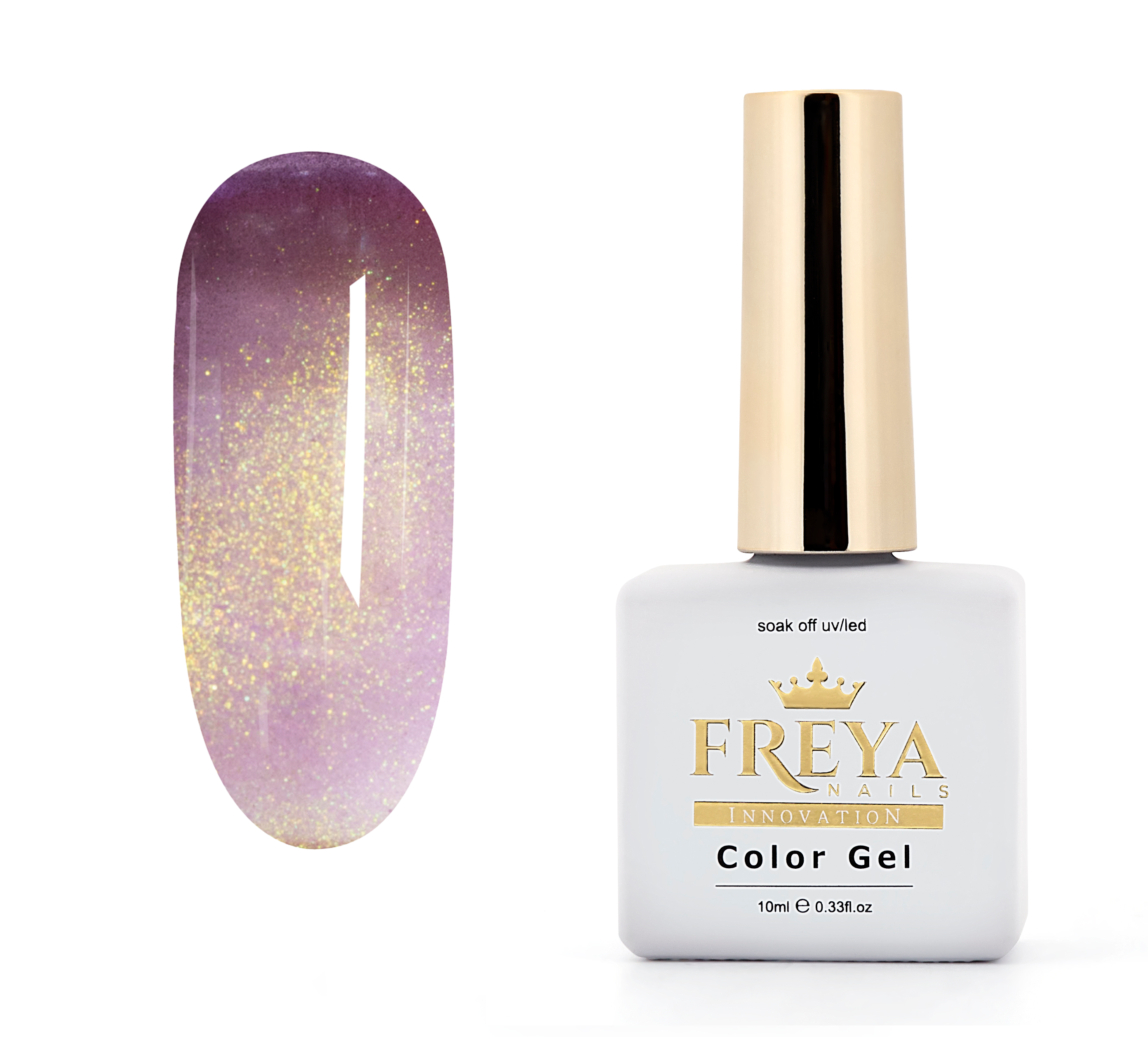 Гел лак Tutti Frutti Cat Eye - Plum Velvet, луксозен маникюр с дълбок цвят и фин блясък.