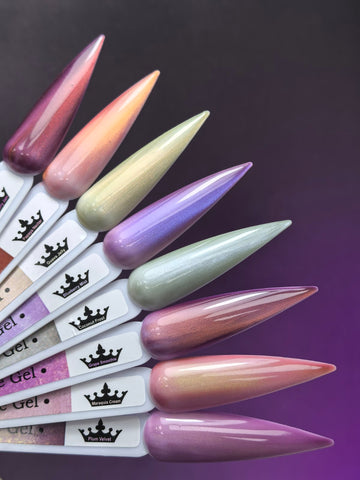 Гел лак Tutti Frutti Cat Eye - Grape Smoothie