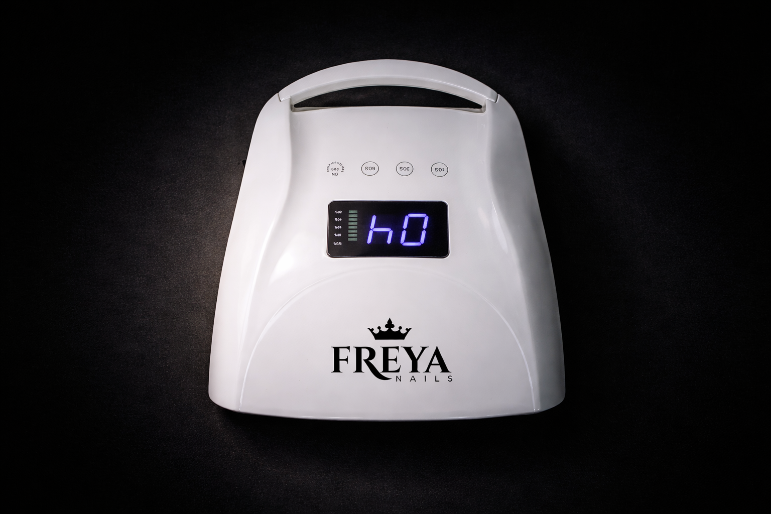 Акумулаторна UV/LED лампа Freya Queen за маникюр и педикюр, с издръжлива батерия и розова светлина, подходяща за салони